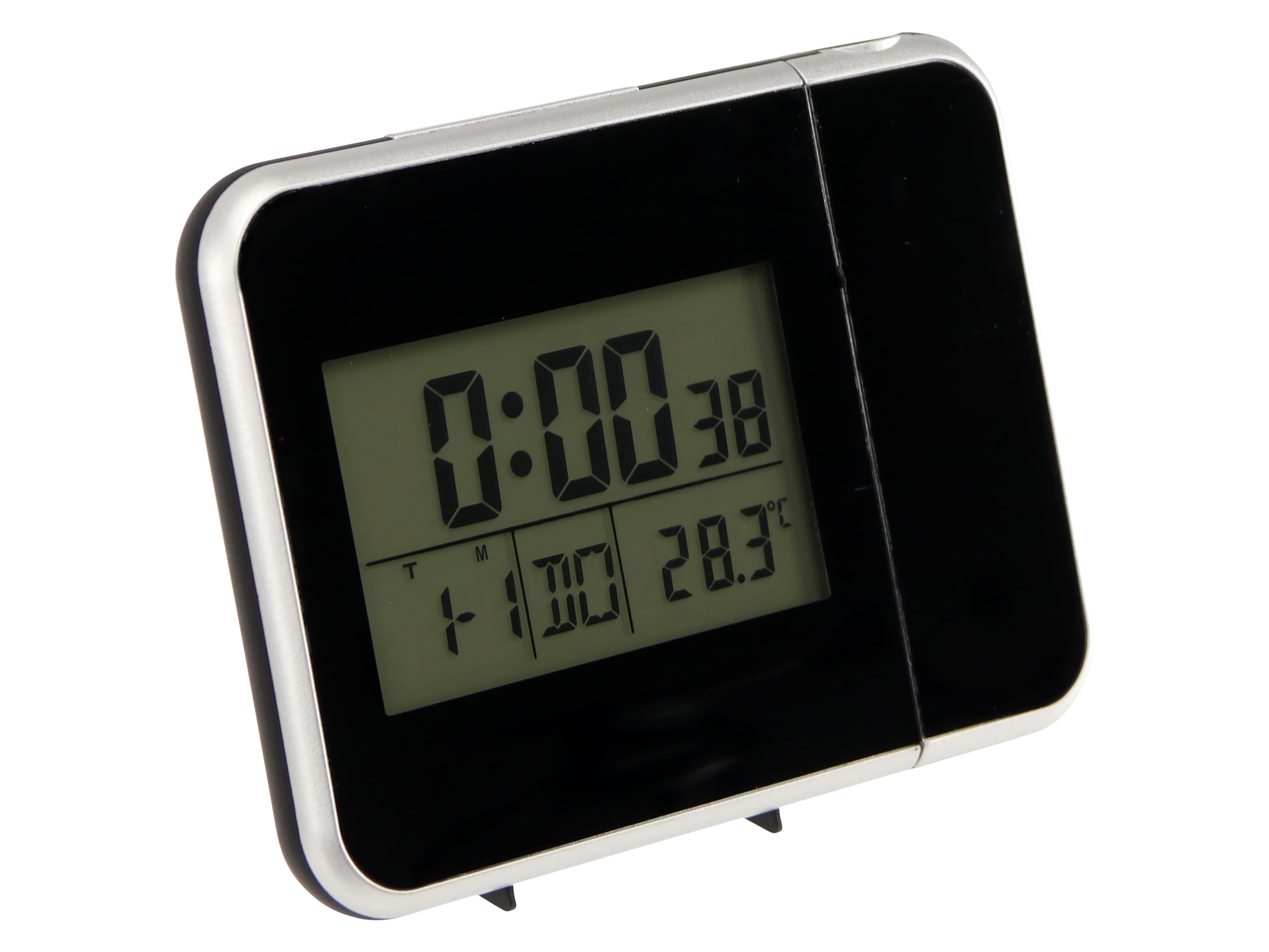 Digitale Funkuhr 9663, Datumsanzeige, Temperaturanzeige