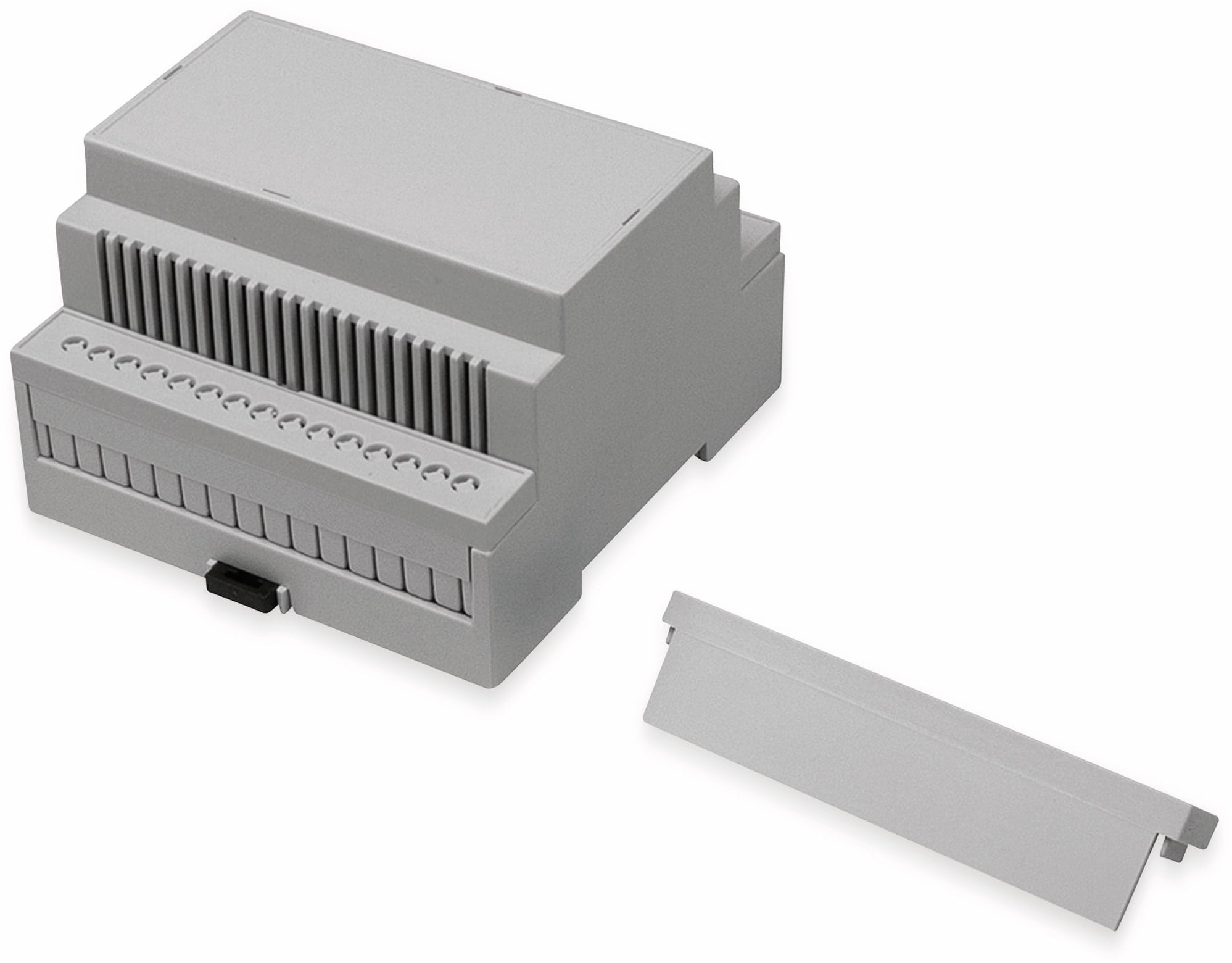 AXXATRONIC Hutschienengehäuse, CamdenBoss CNMB-5-KIT, 5TE, Lüftungsschlitze AXXATRONIC Hutschienengehäuse, CamdenBoss CNMB-5-KIT, 5TE, Lüftungsschlitze