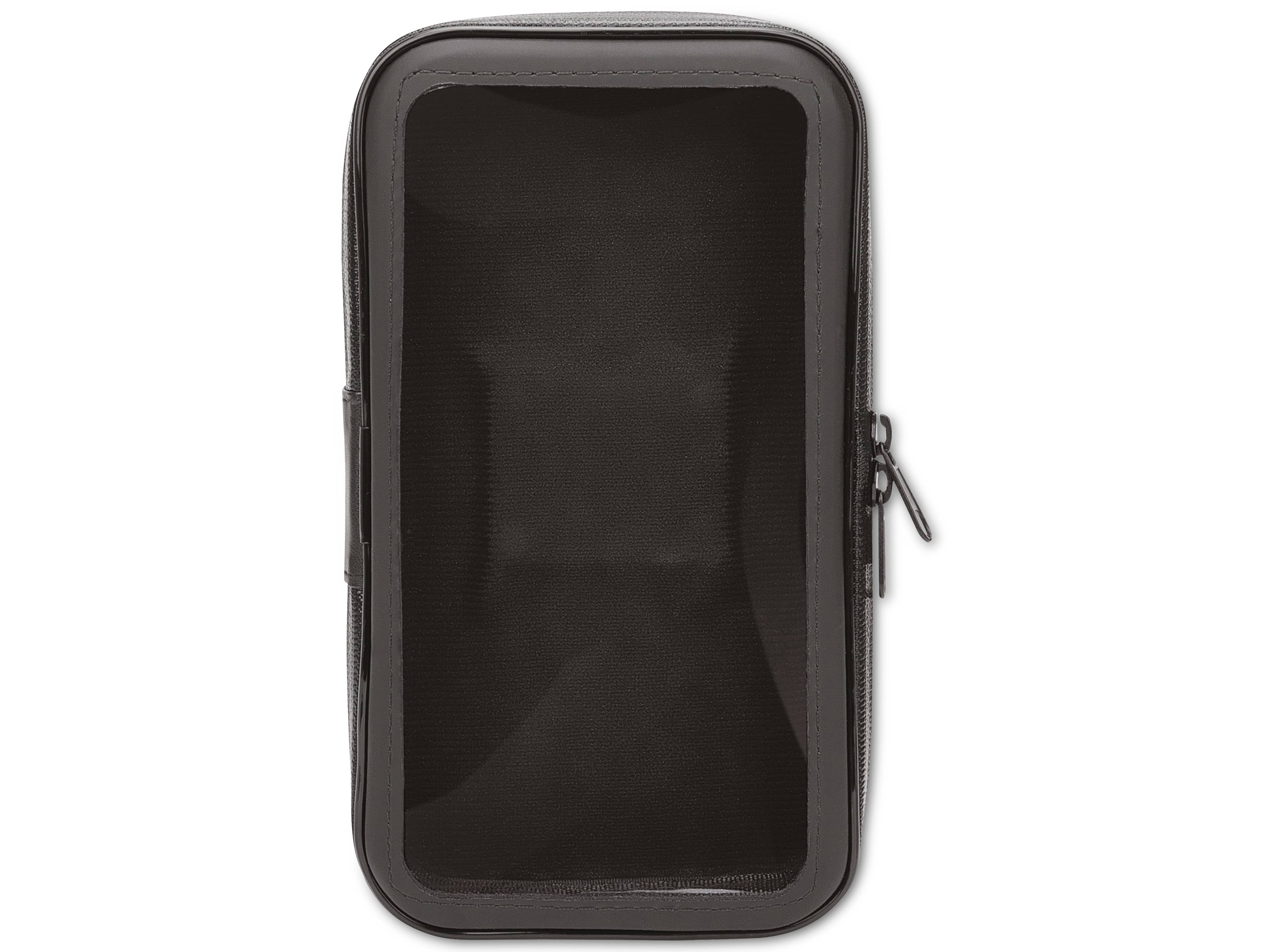 MANHATTAN Fahrrad-Smartphone-Halter, wasserdicht, schwarz MANHATTAN Fahrrad-Smartphone-Halter, wasserdicht, schwarz