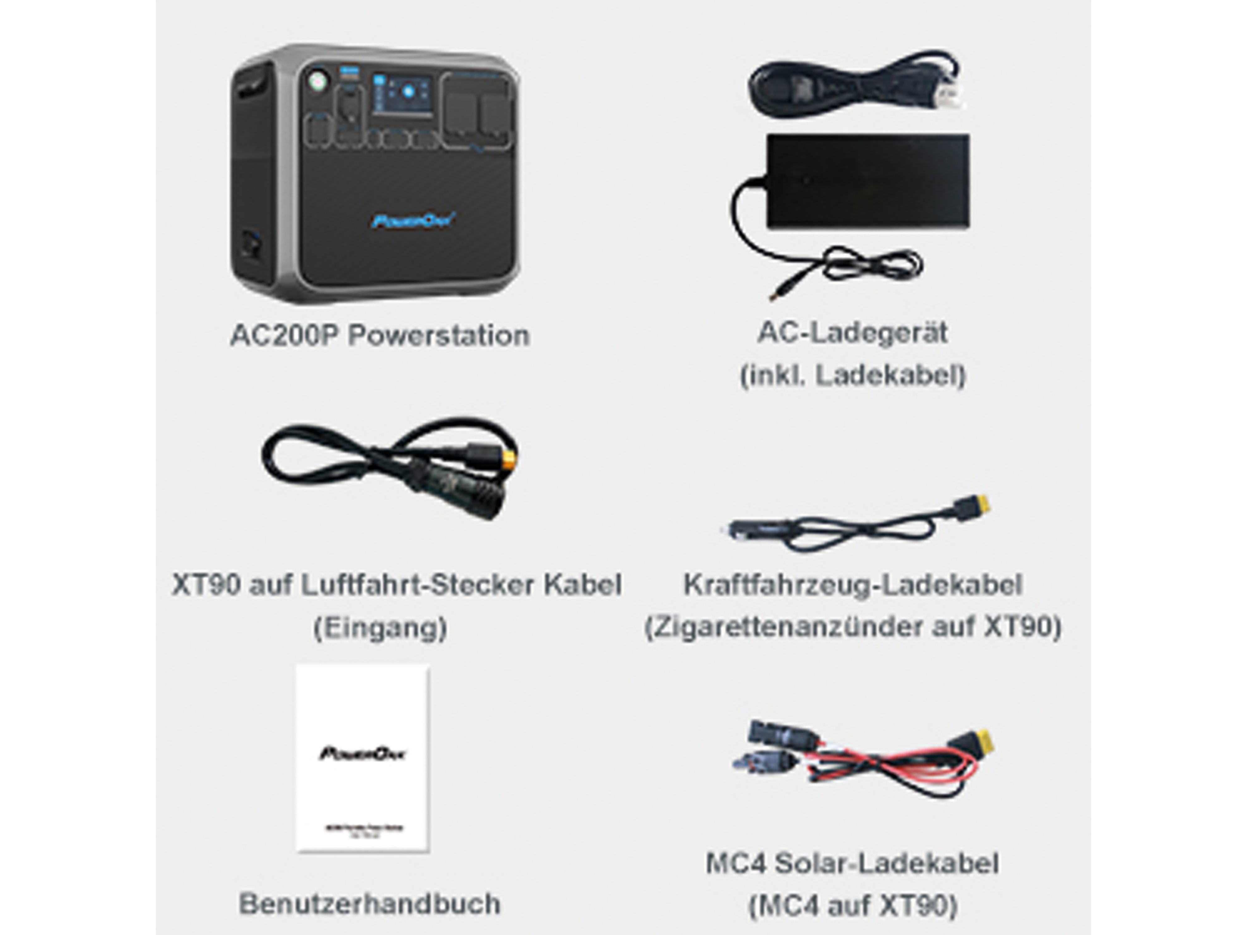 BLUETTI Powerstation AC200P, 2000 W BLUETTI Powerstation AC200P, 2000 W