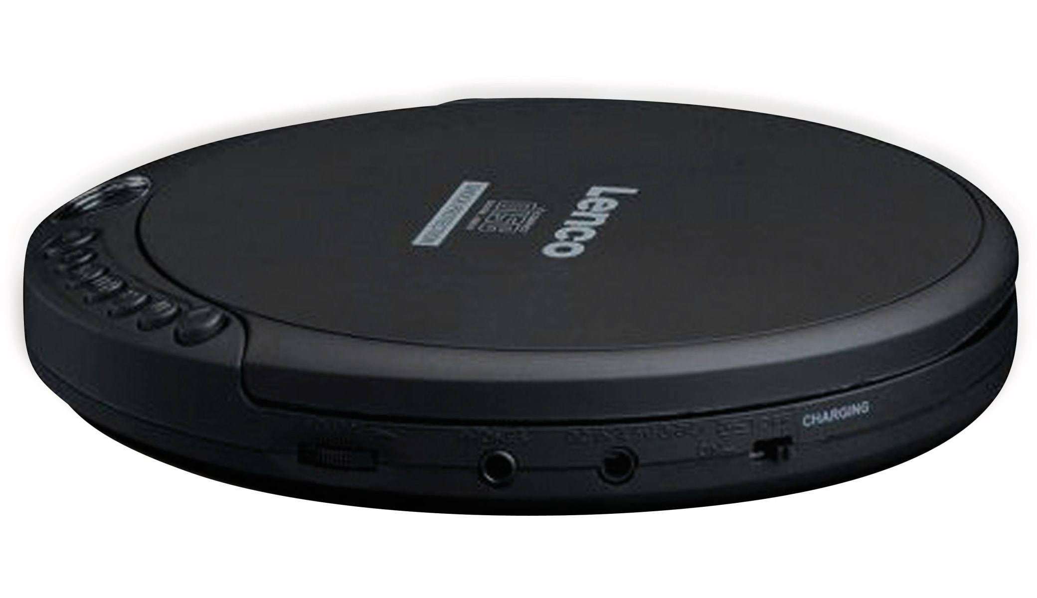 LENCO Portabler CD-Player CD-200BK, schwarz