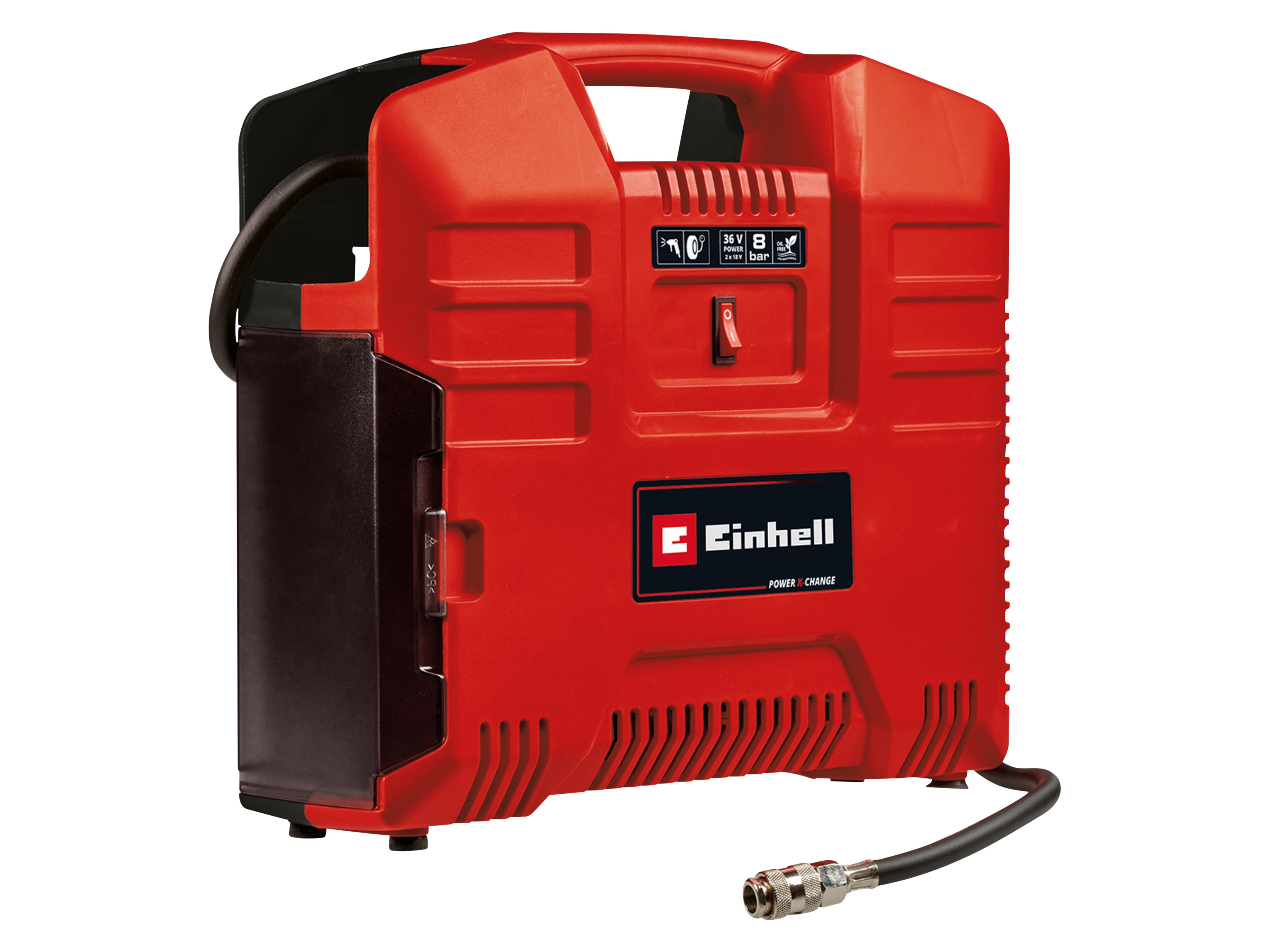 EINHELL Akku-Koffer-Kompressor TE-AC 36/8 Li OF Set - Solo