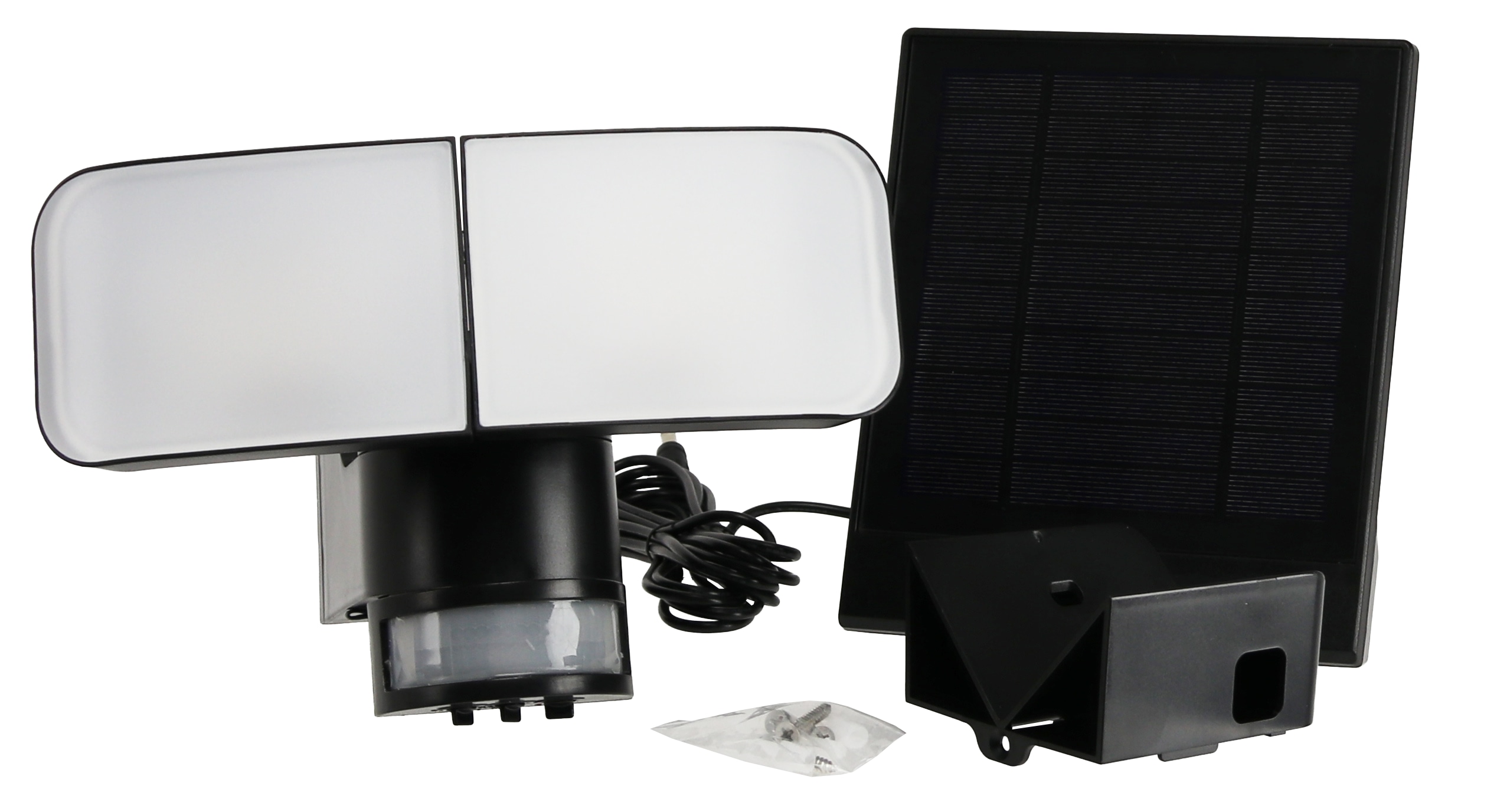 LED-Wandleuchte 872-S-S, 12 W, 6500 K, 900 lm, kaltweiß, IP44, schwarz