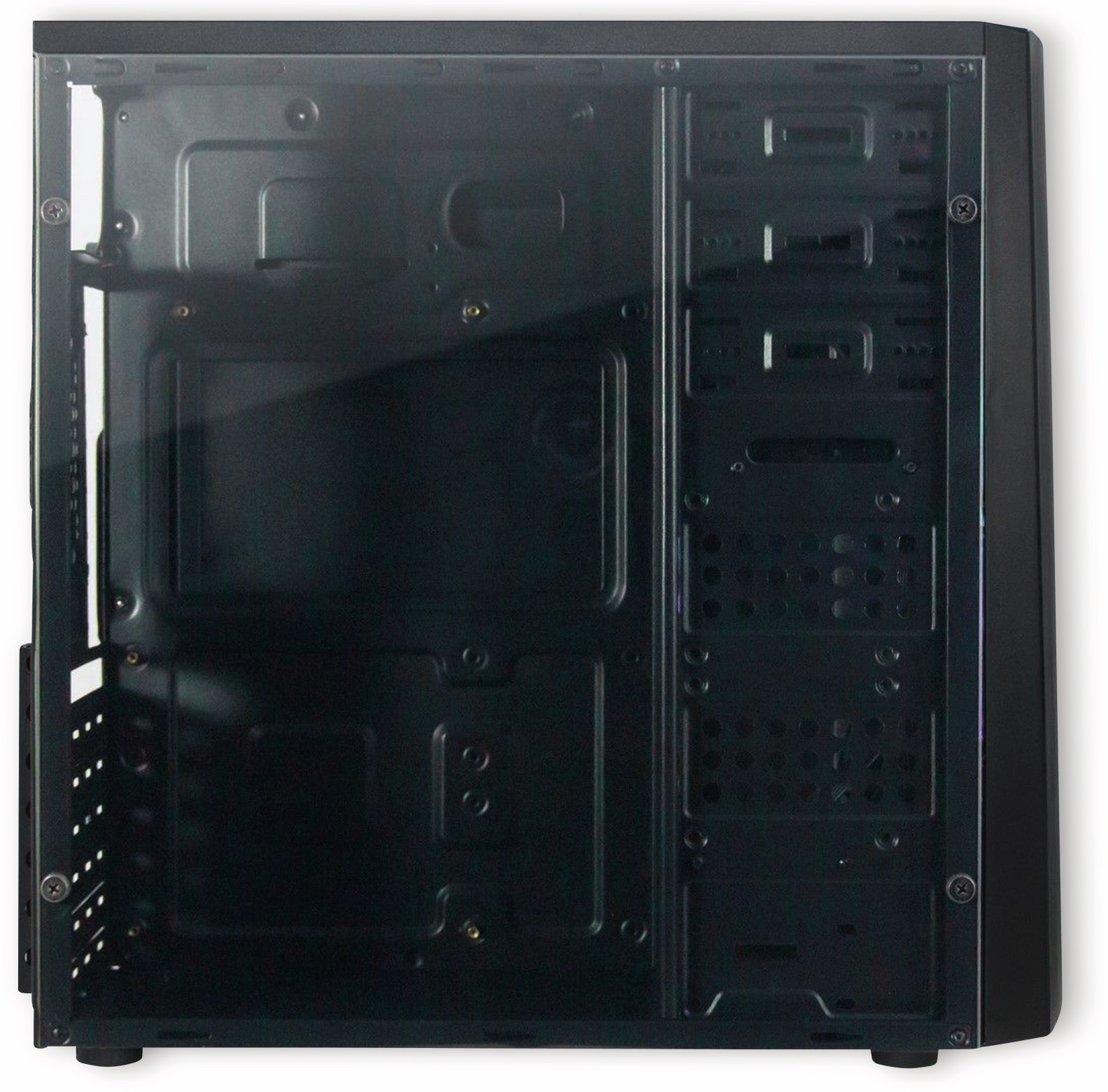 INTER-TECH PC-Gehäuse B-42, RGB, Midi