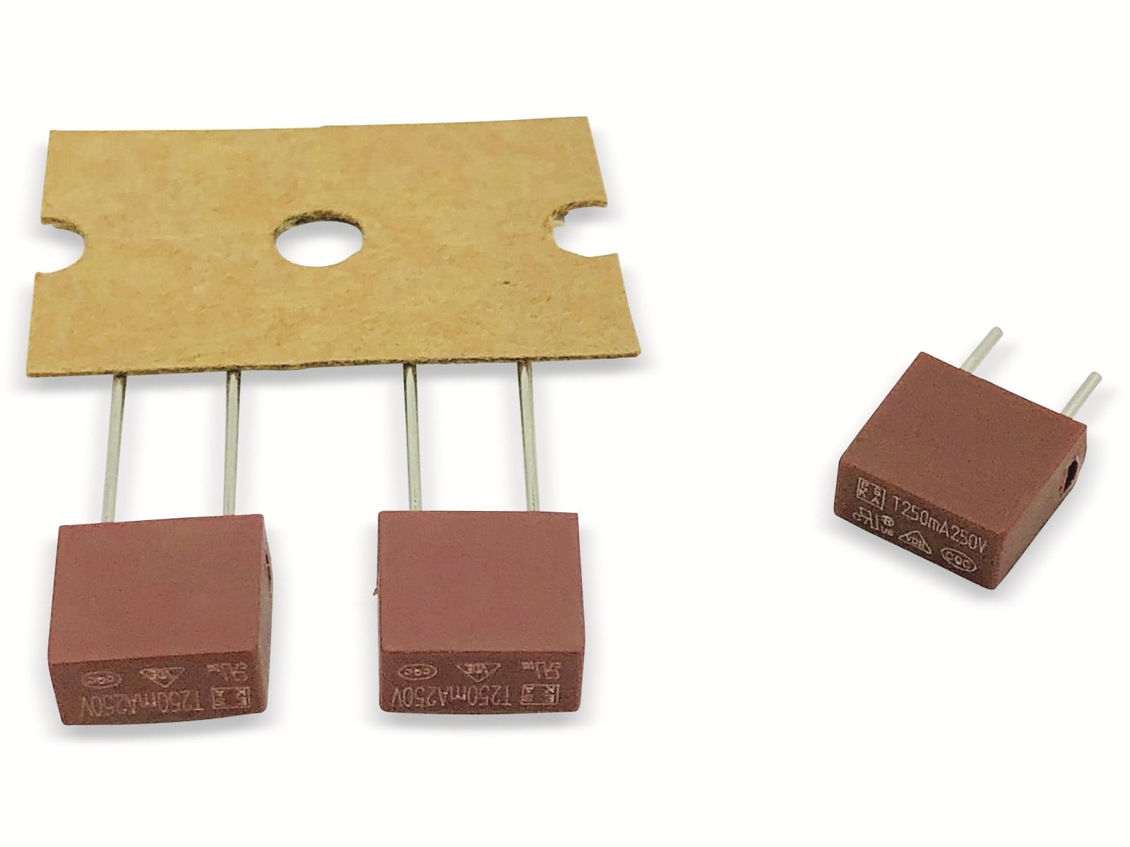 ESKA Kleinstsicherung, 883110, 200mA, 250VAC, eckig ESKA Kleinstsicherung, 883110, 200mA, 250VAC, eckig