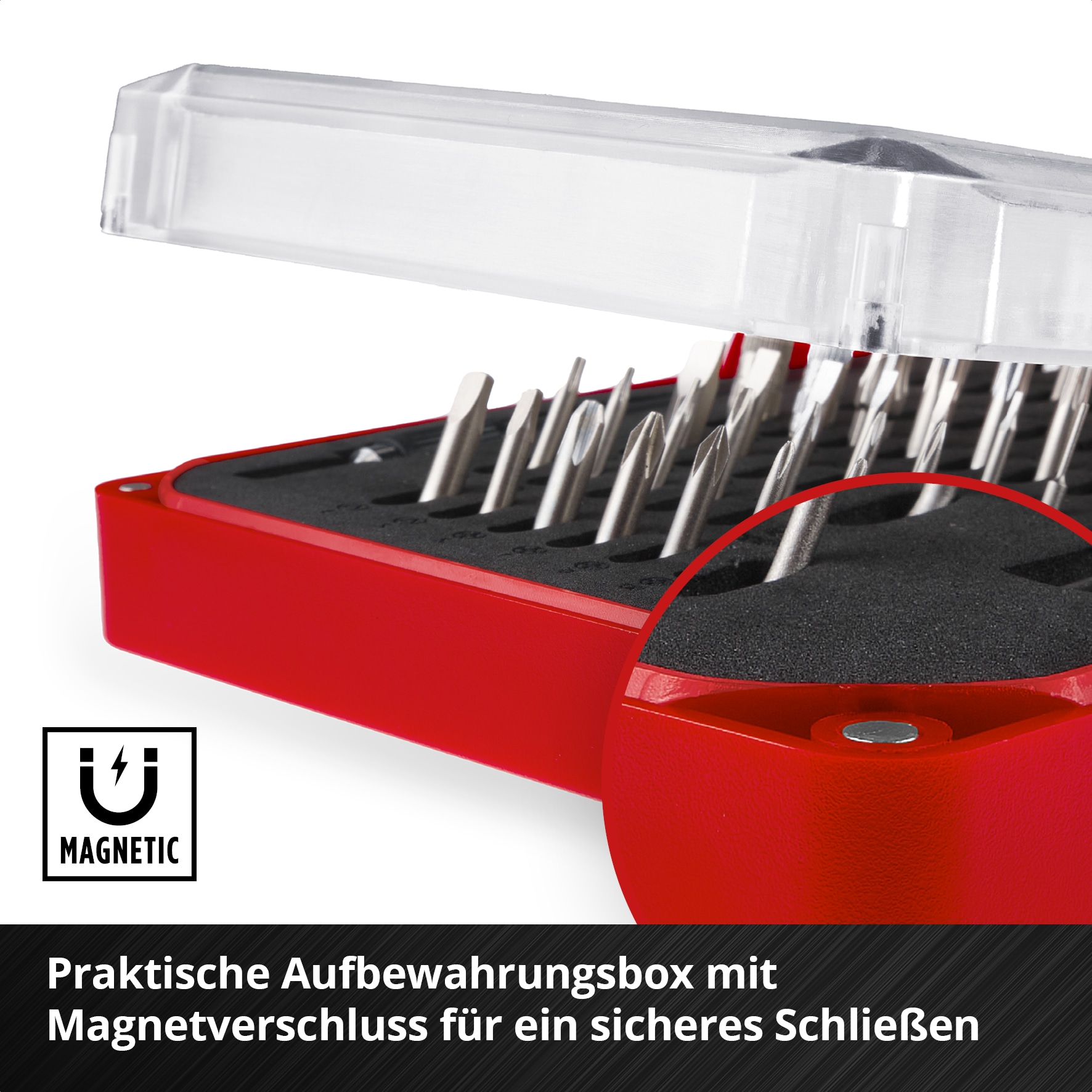 EINHELL Präzisionsbit-Set, 115030, 66-teilig
