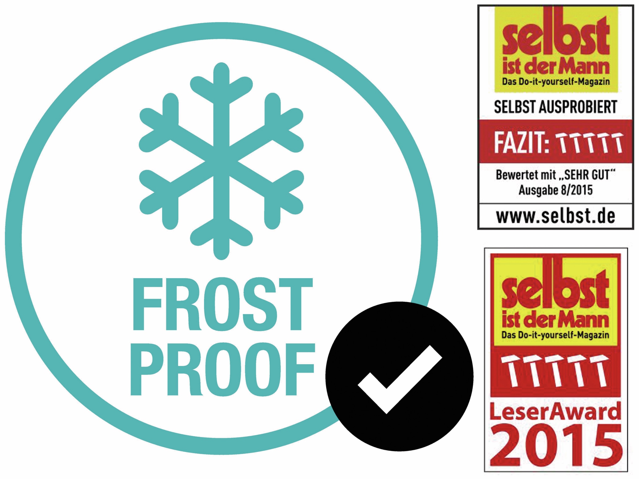 GARDENA Gartenbrause Classic 18313-20, mit 3 Sprühfunktionen