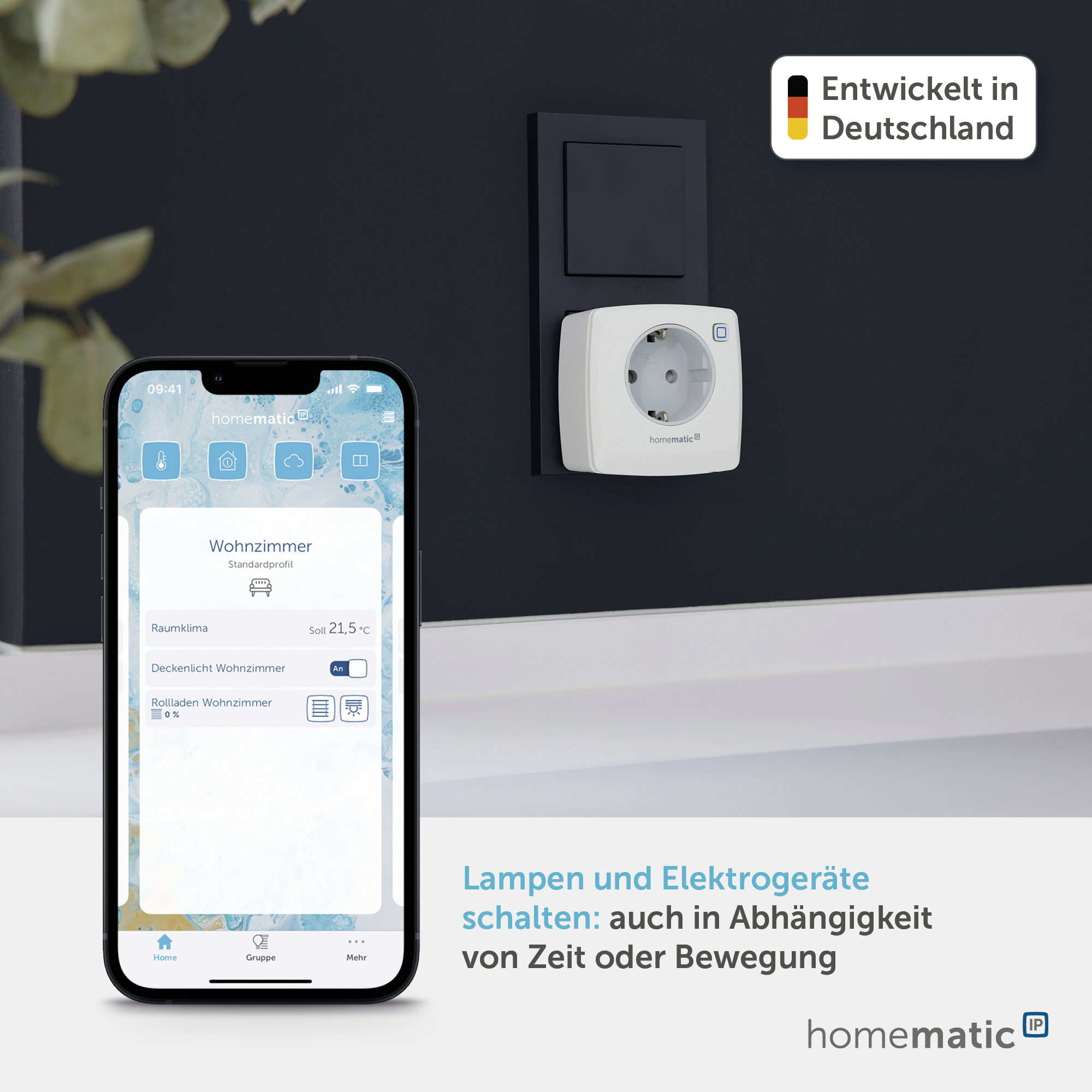 HOMEMATIC IP 157338A0, Schaltsteckdose