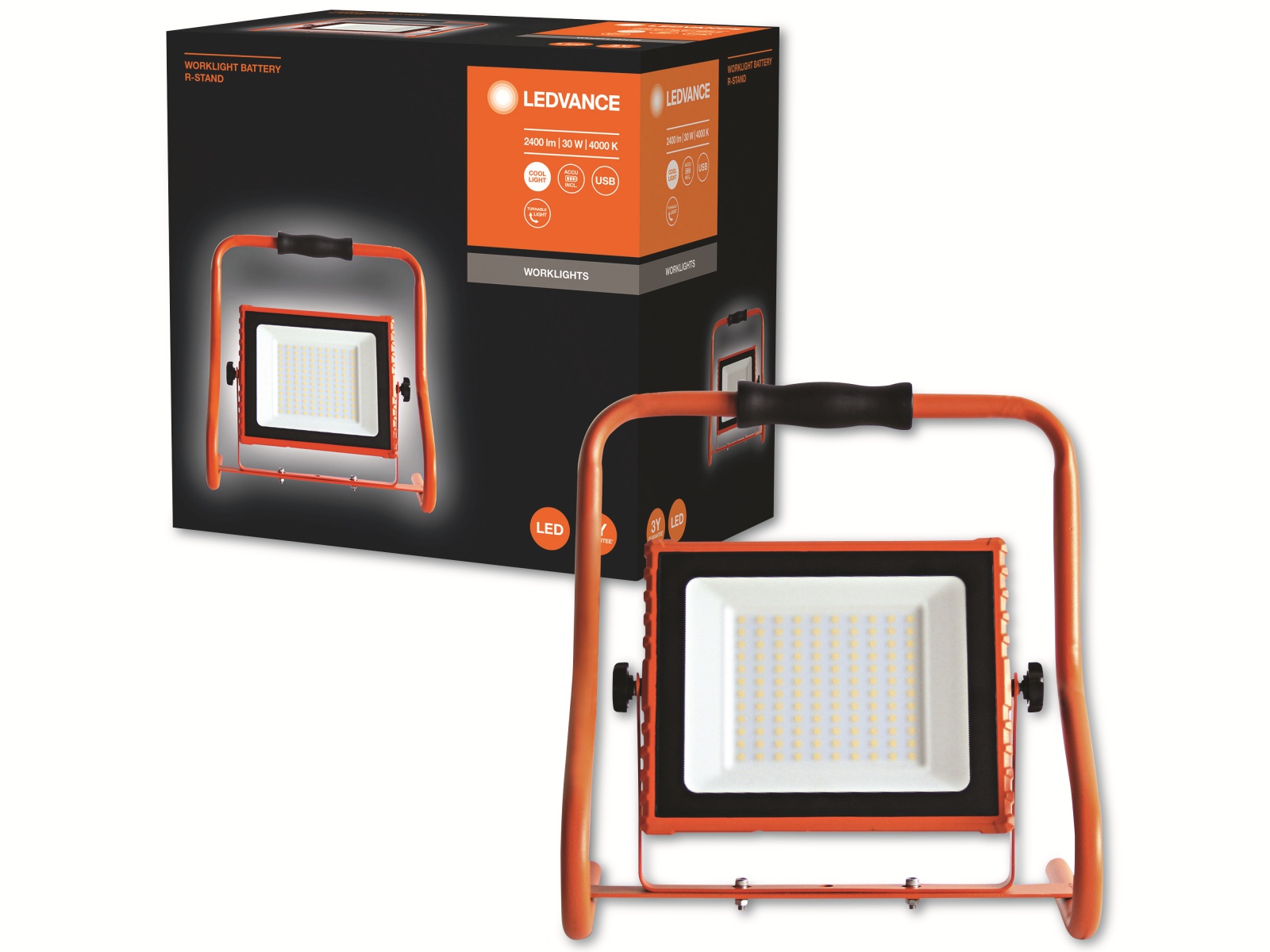 LEDVANCE LED-Baustrahler, 30W, 2400lm, 4000K