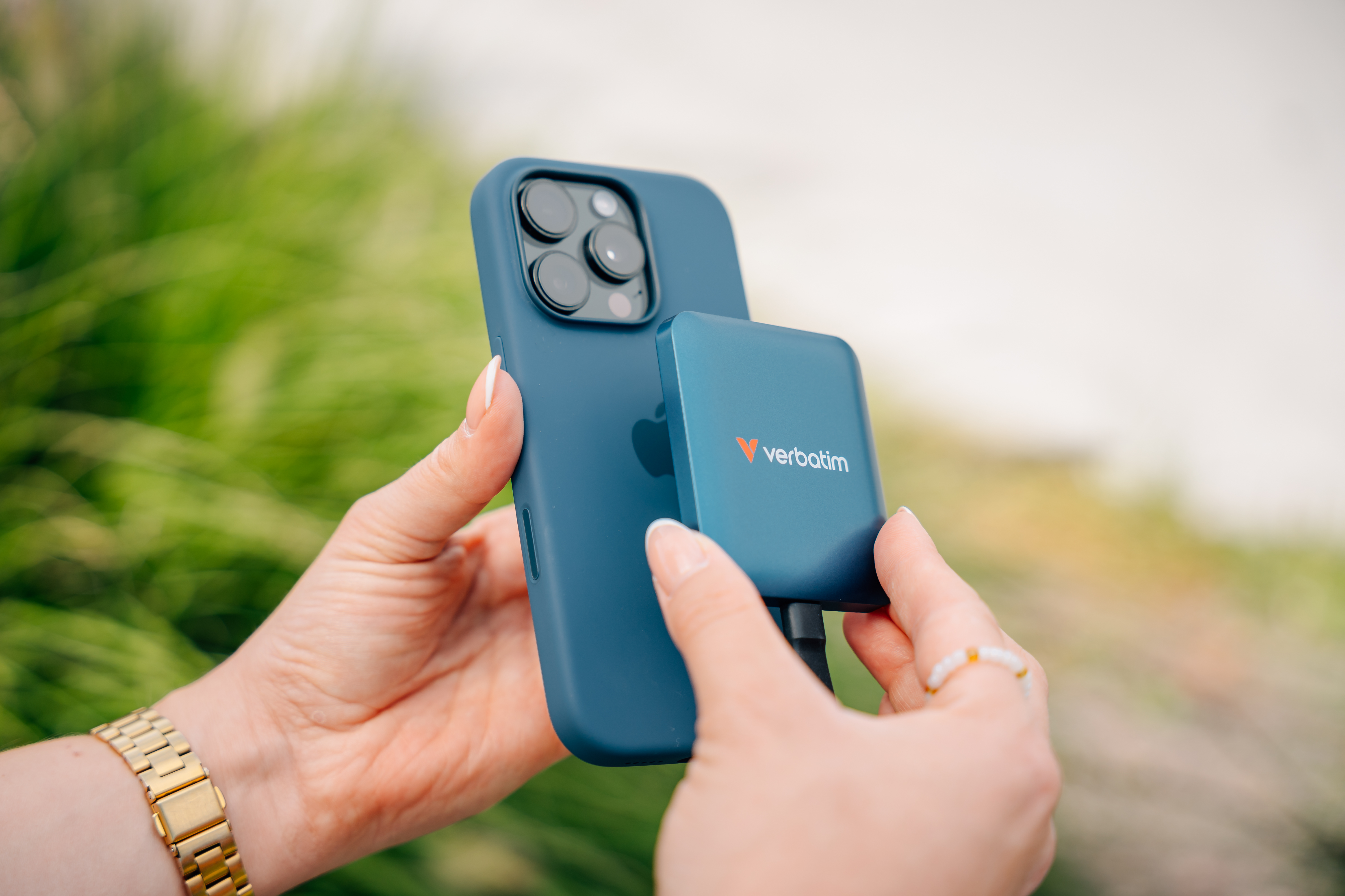 VERBATIM Externe SSD SnapBack 1TB Blue Metallic