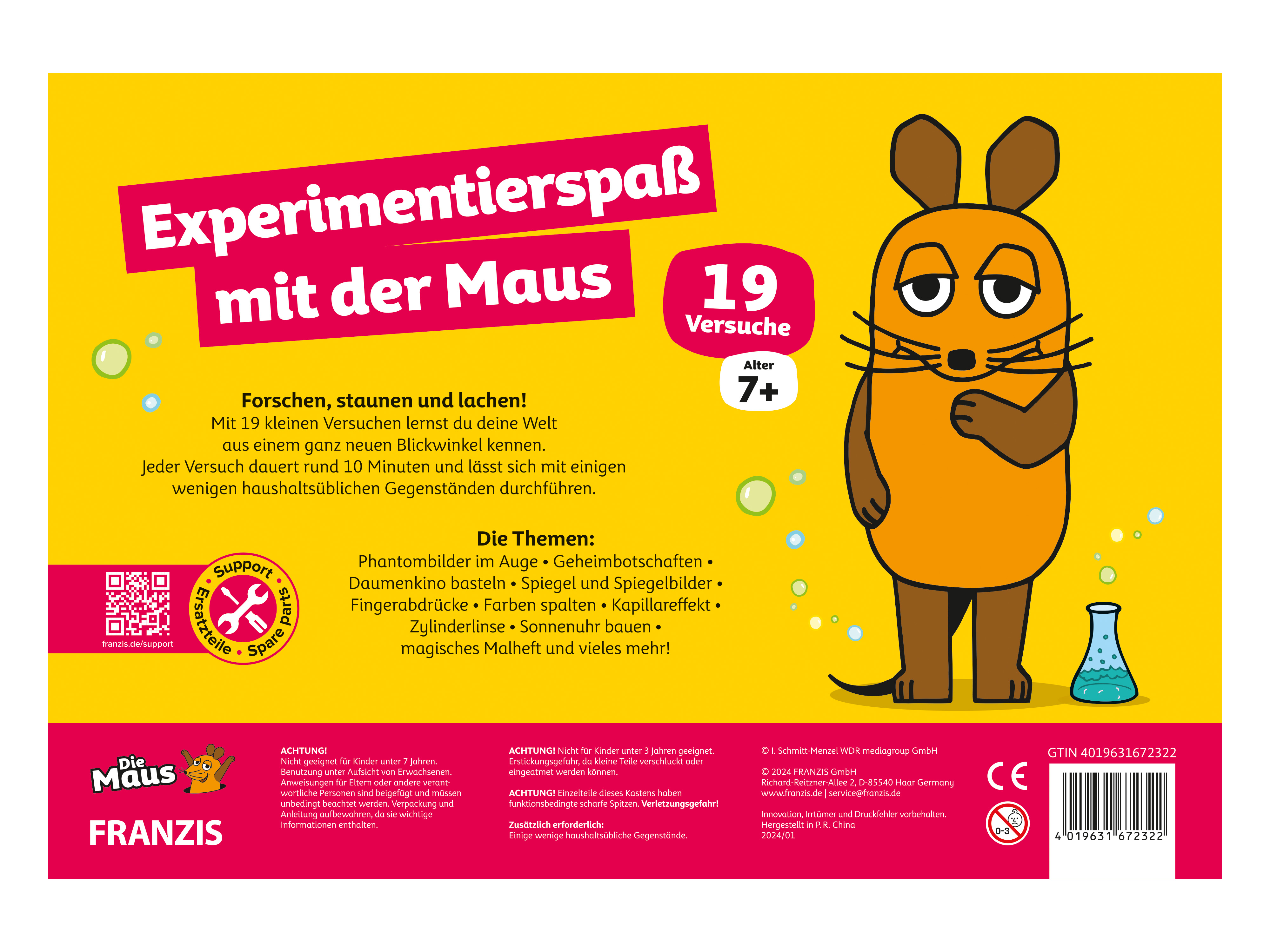 FRANZIS Experimentierspaß mit der Maus