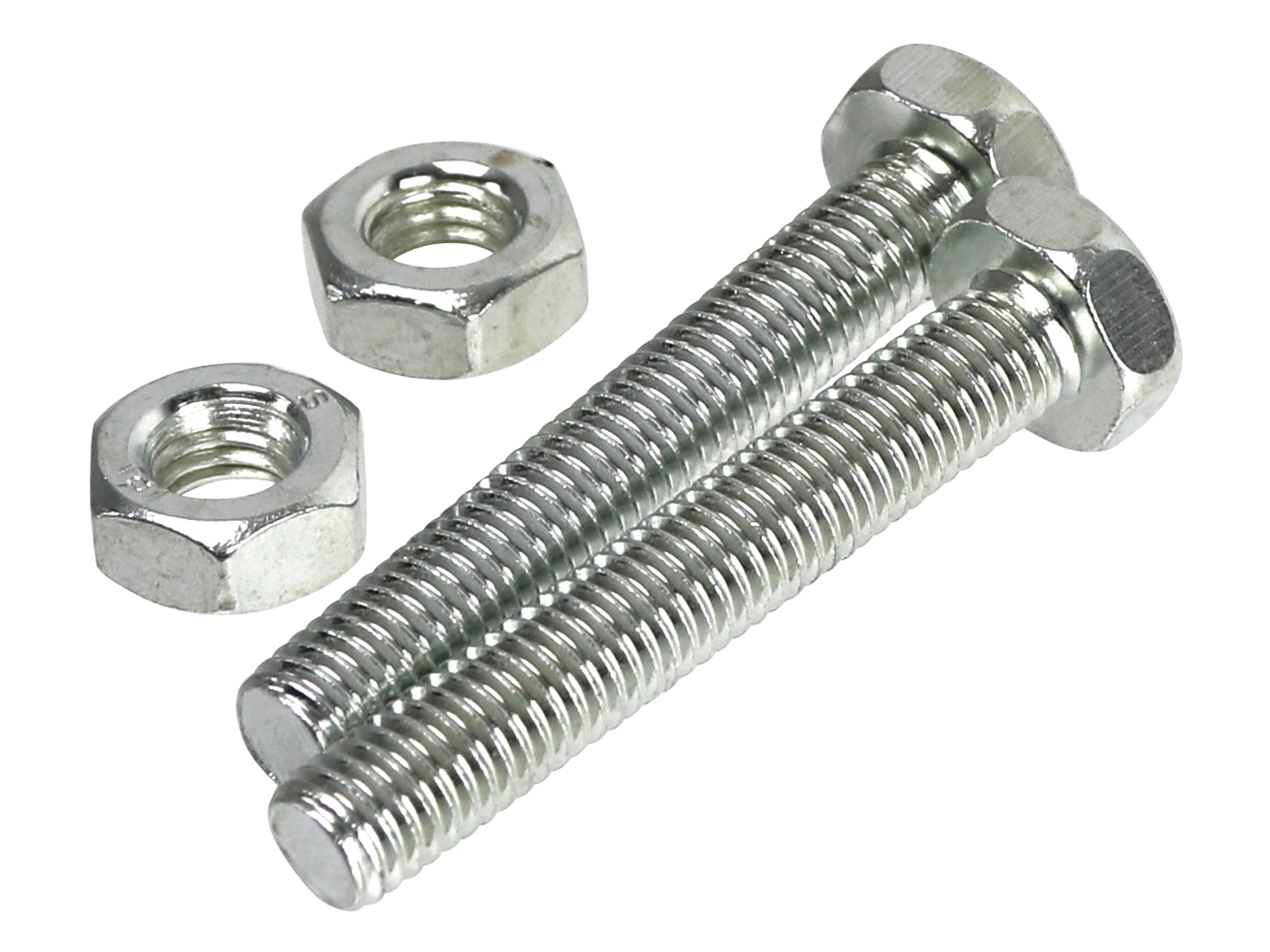 MASTERPROOF, Gewindeschrauben Set, M8x50, DIN 933, SW13, 2 St