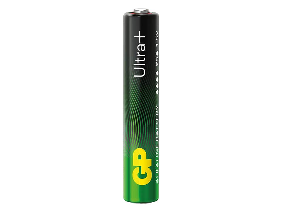 GP Ultra Plus Alkaline AAAA Mini-Batterien, 1,5 V, 2 Stück GP Ultra Plus Alkaline AAAA Mini-Batterien, 1,5 V, 2 Stück