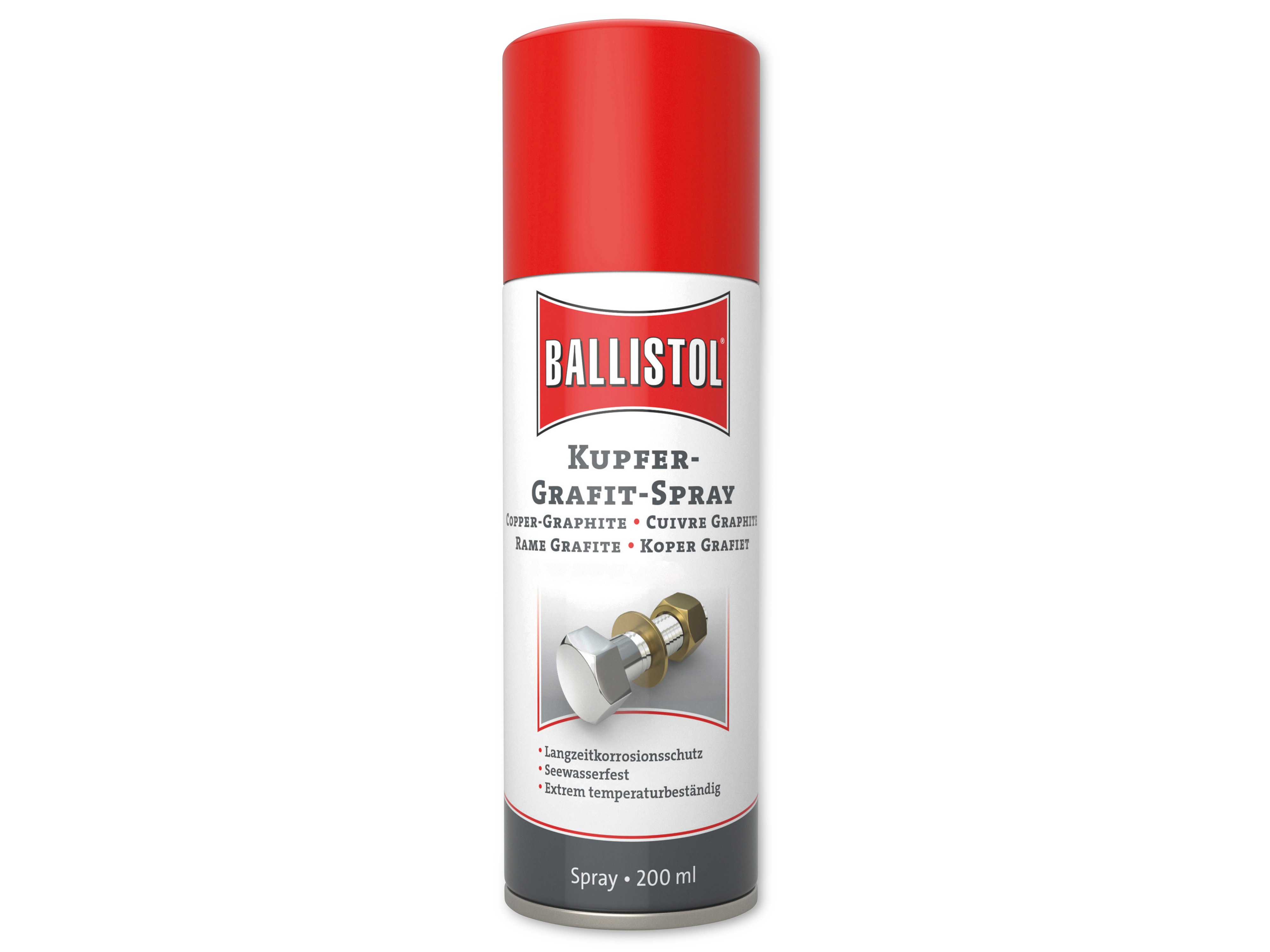 BALLISTOL Kupfer-Grafit Spray, 200 ml BALLISTOL Kupfer-Grafit Spray, 200 ml