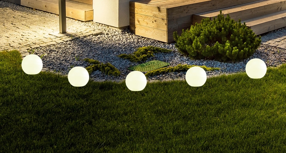 Solar LED-Gartenleuchten, RGB, IP44, 7,75 m Solar LED-Gartenleuchten, RGB, IP44, 7,75 m