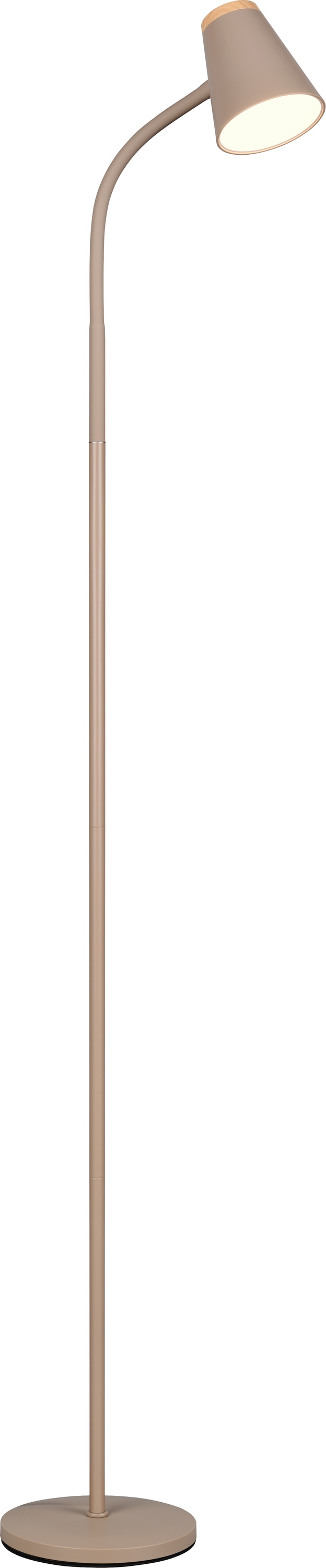 REALITY LED-Stehleuchte PONGO, R45831143, 4,5W, 500lm, 3000K, beige