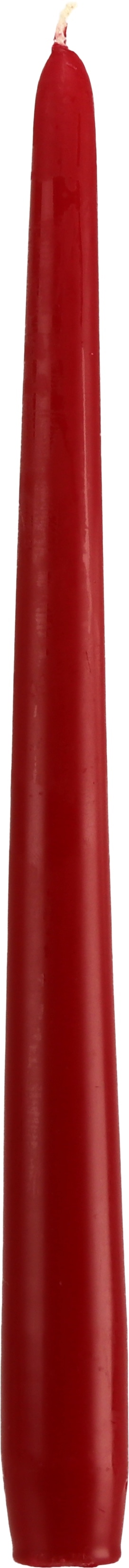 WIEDEMANN Tafelkerze, rot, 300/25mm, konisch WIEDEMANN Tafelkerze, rot, 300/25mm, konisch