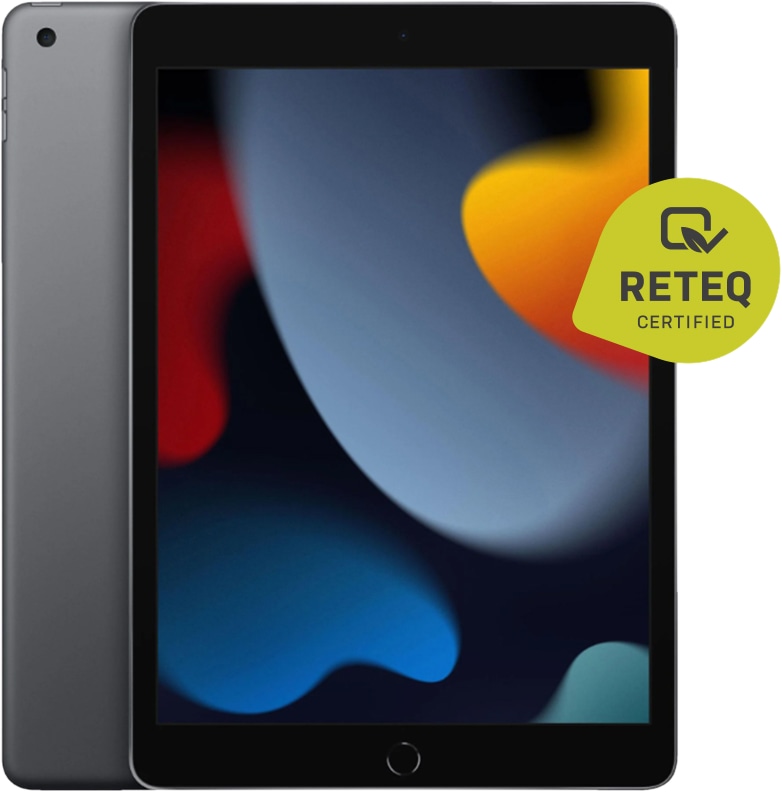 APPLE Tablet iPad 9 (2021), WLAN, 256GB, spacegrau, Tastatur