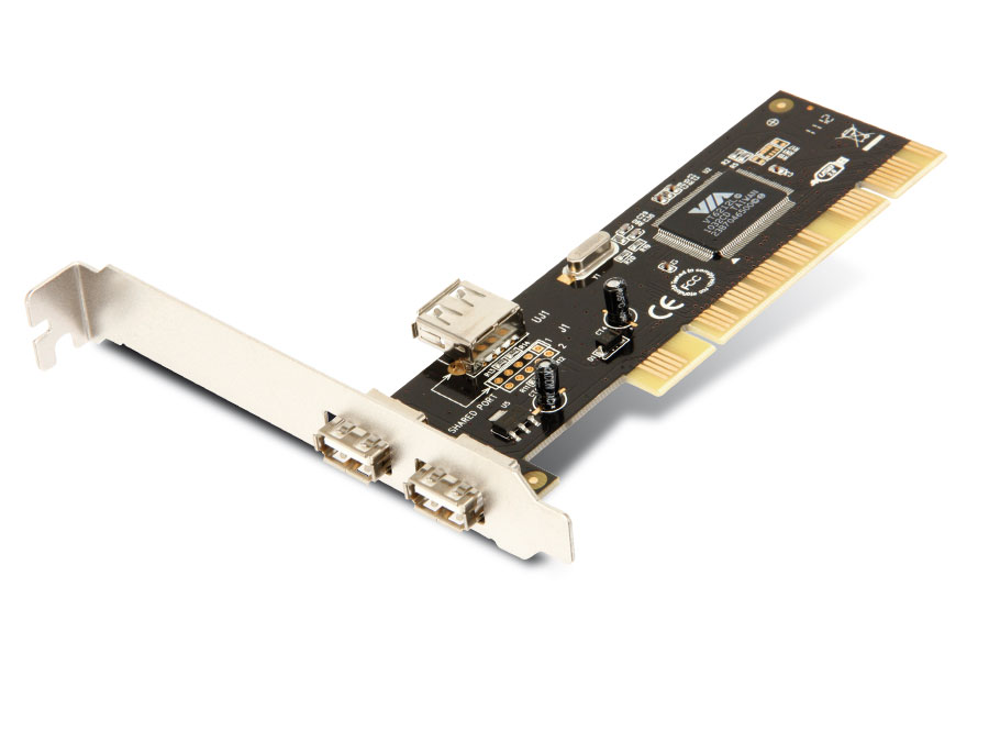 Hama USB 2.0 PCI-Karte, 3-Port