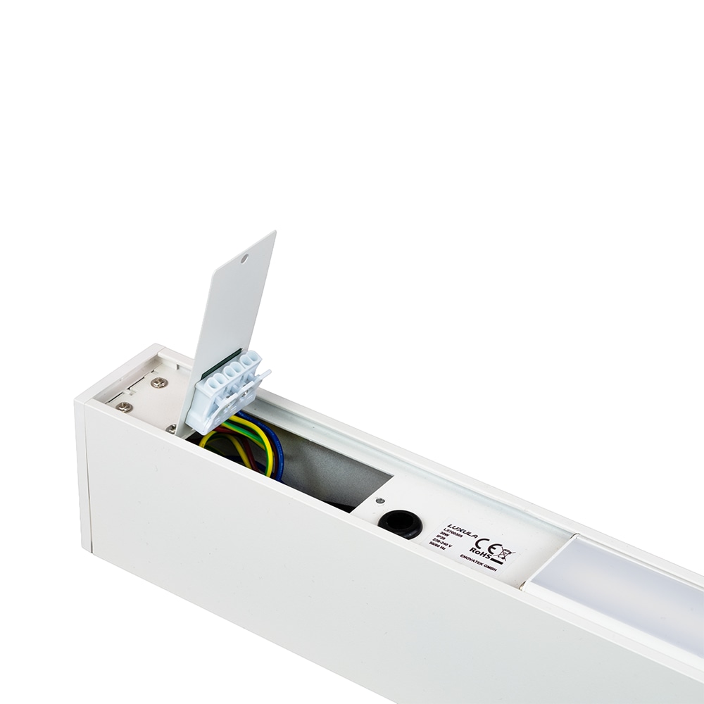 LUXULA LED-Büro-/Tresenleuchte, 30W, 3000/4000/6500K, EEK: E, 3600lm, IP20, weiß