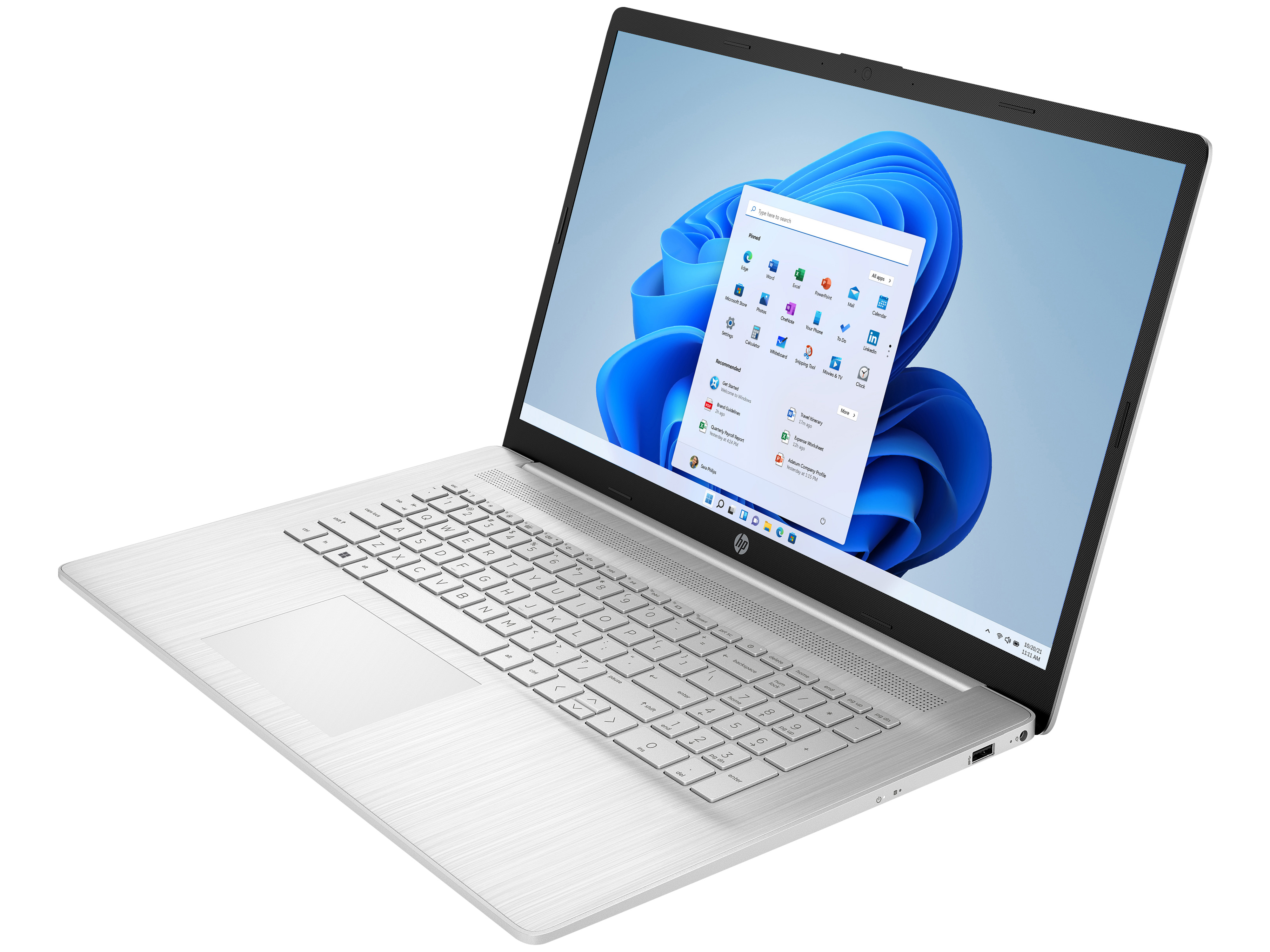 HP Notebook 17-cp2637ng, 43,9cm (17,3"), FullHD, AMD Ryzen™ 3 7320U / Verpackung beschädigt