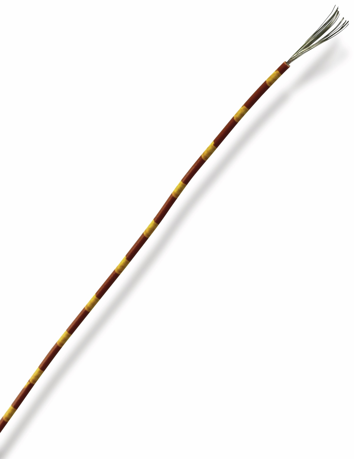 RAUTRONIC Litze, 0,14 mm², 25 m Spule, braun/gelb RAUTRONIC Litze, 0,14 mm², 25 m Spule, braun/gelb