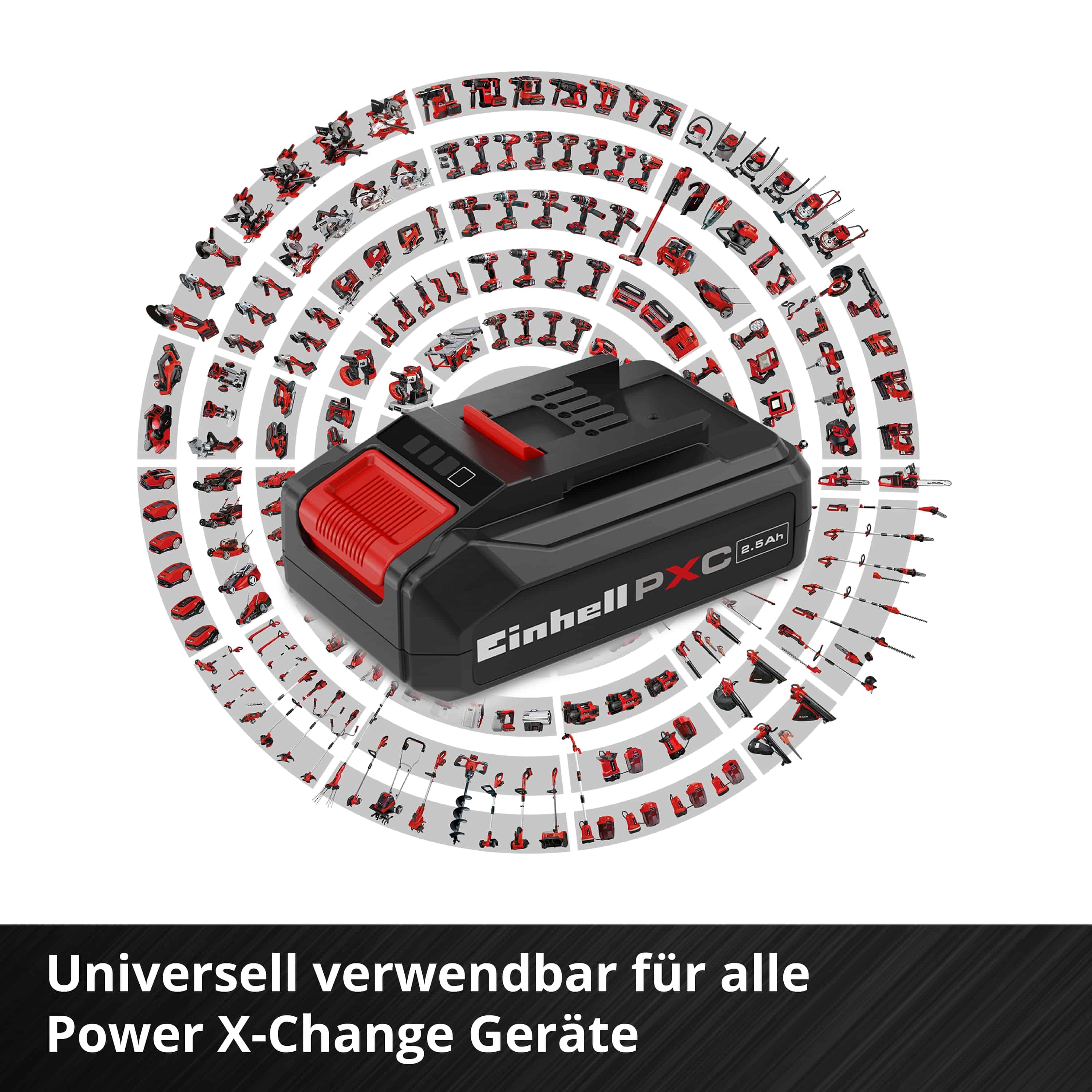 EINHELL Power X-Change Starter Kit 4512097, 18V 2,5Ah EINHELL Power X-Change Starter Kit 4512097, 18V 2,5Ah