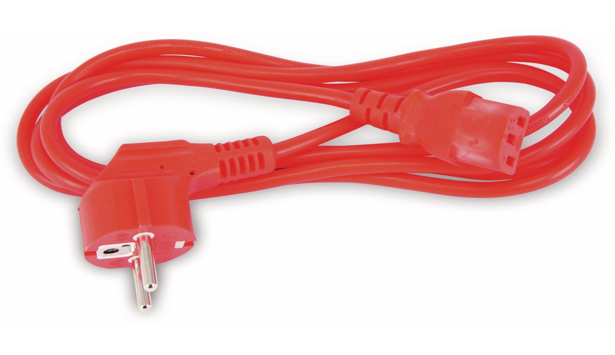 S-IMPULS Kaltgerätekabel, rot, 5 m S-IMPULS Kaltgerätekabel, rot, 5 m