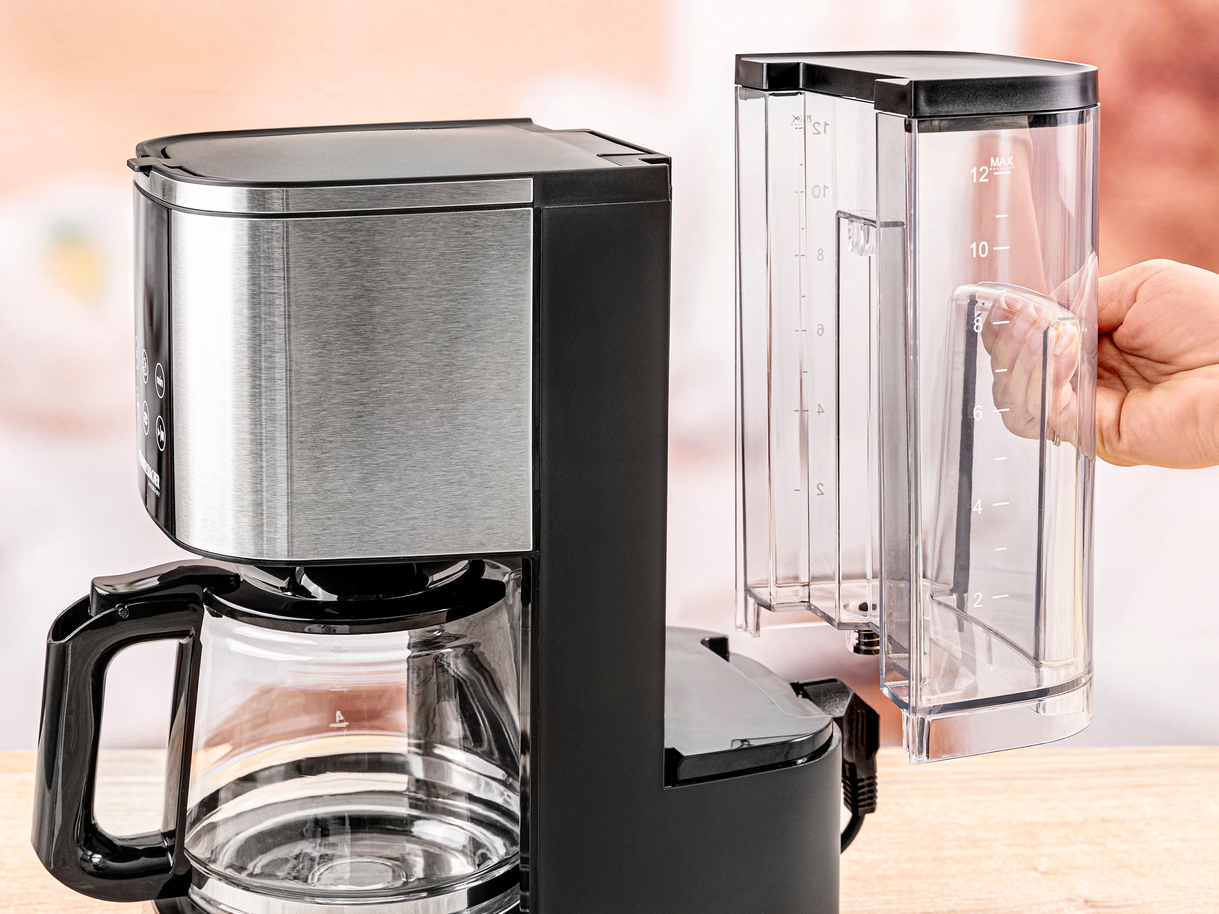 ROMMELSBACHER Kaffeemaschine FKM 1000, Sunny-Serie, 1000 W, 1,5 L