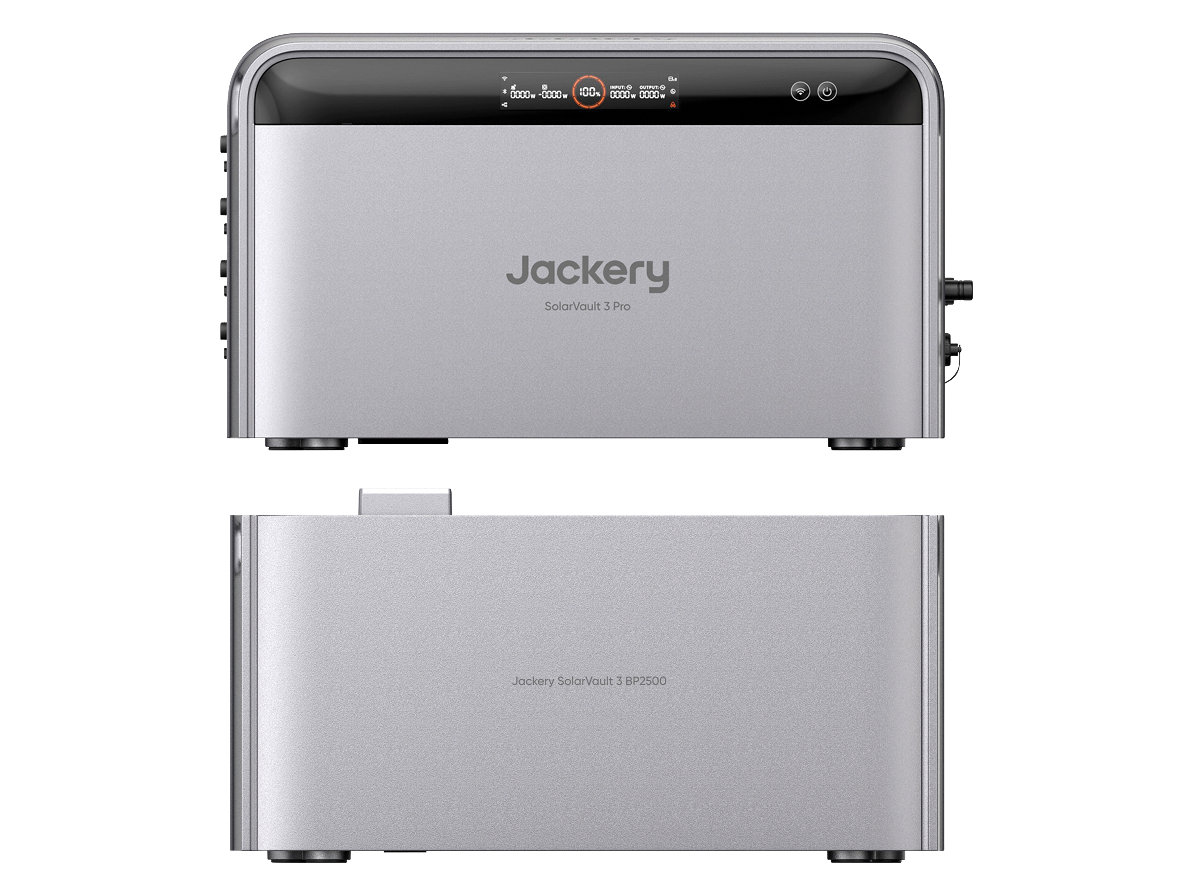 Balkonkraftwerk JACKERY SolarVault 3 Pro und Erweiterungsakku JACKERY JA BP2500