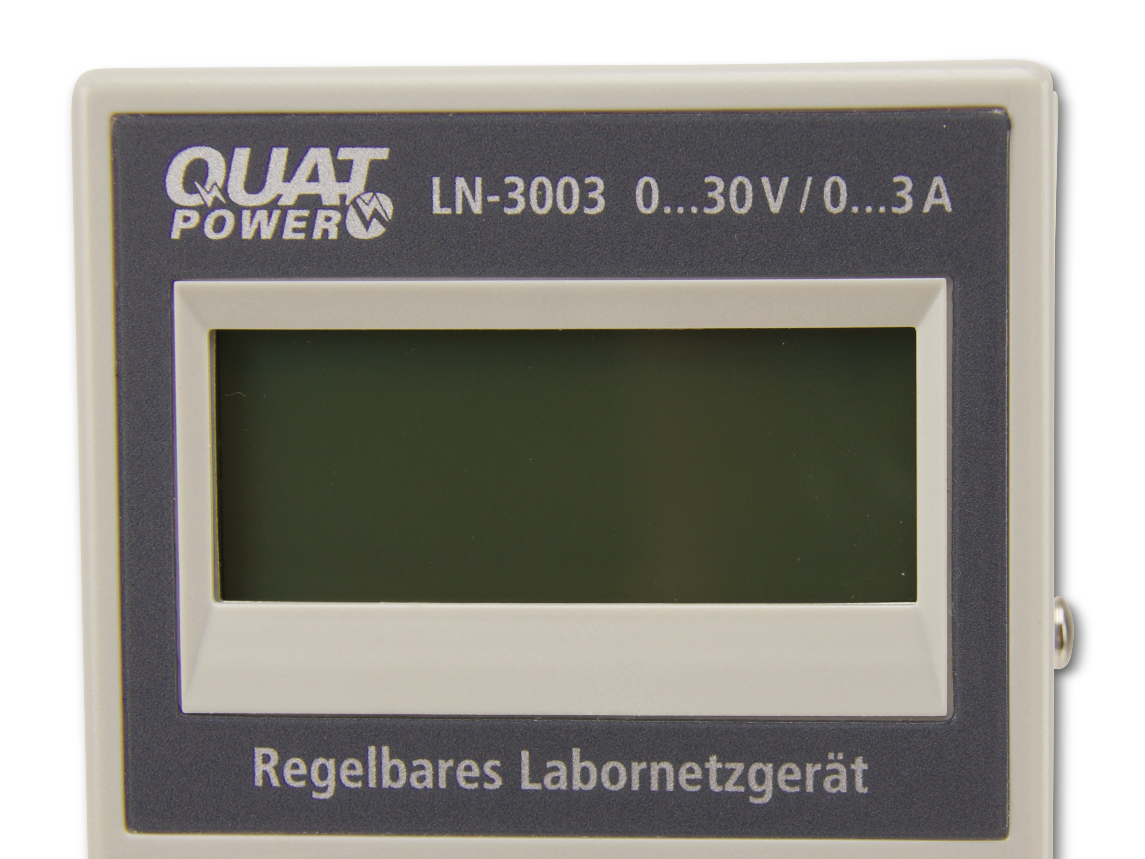 QUATPOWER Regelbares Labornetzgerät LN-3003, 0...30 V-/0...3 A QUATPOWER Regelbares Labornetzgerät LN-3003, 0...30 V-/0...3 A
