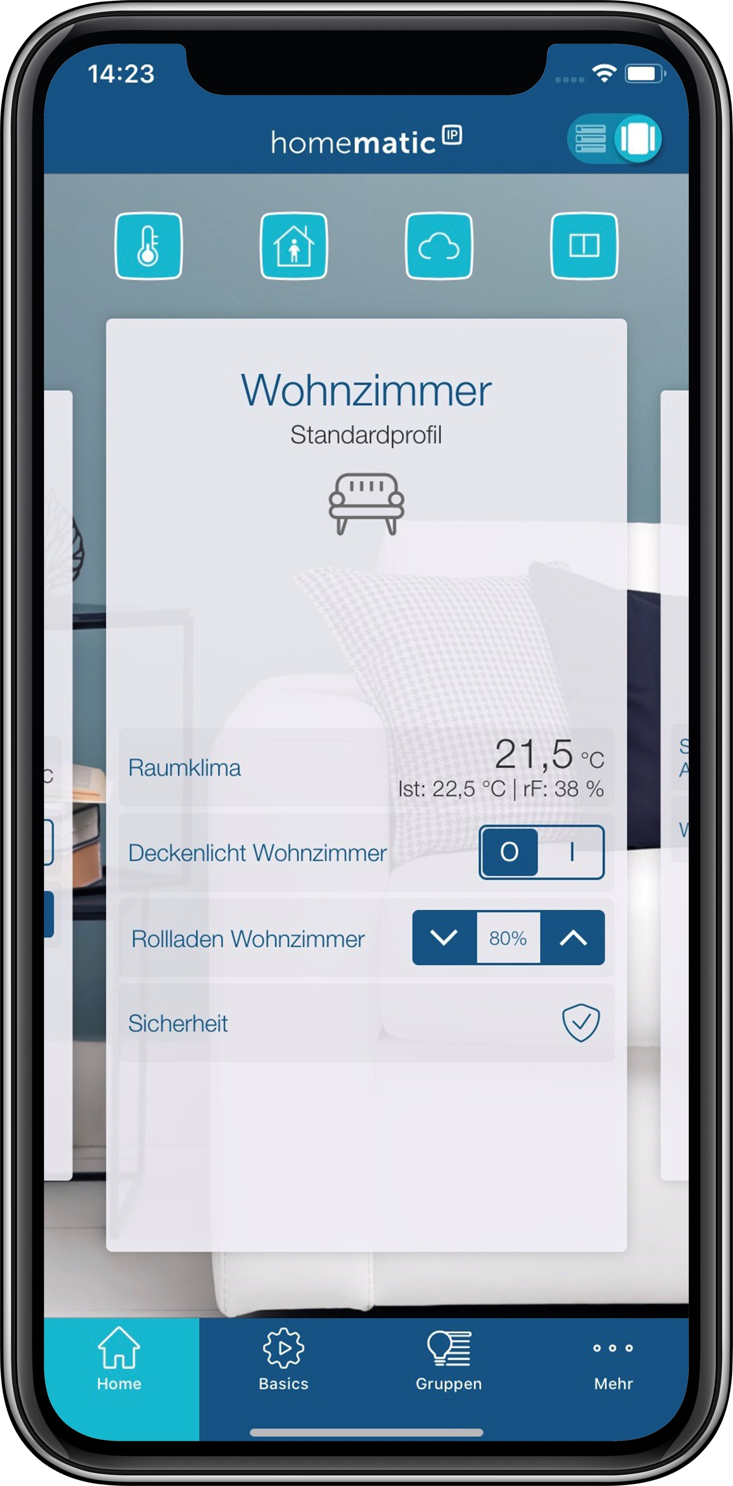 HOMEMATIC IP 157857A0, Fenster- und Türkontakt, optisch