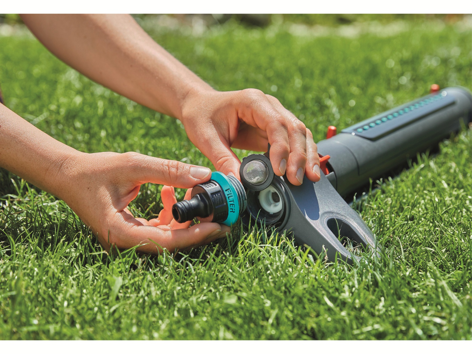 GARDENA Viereckregner AquaZoom L