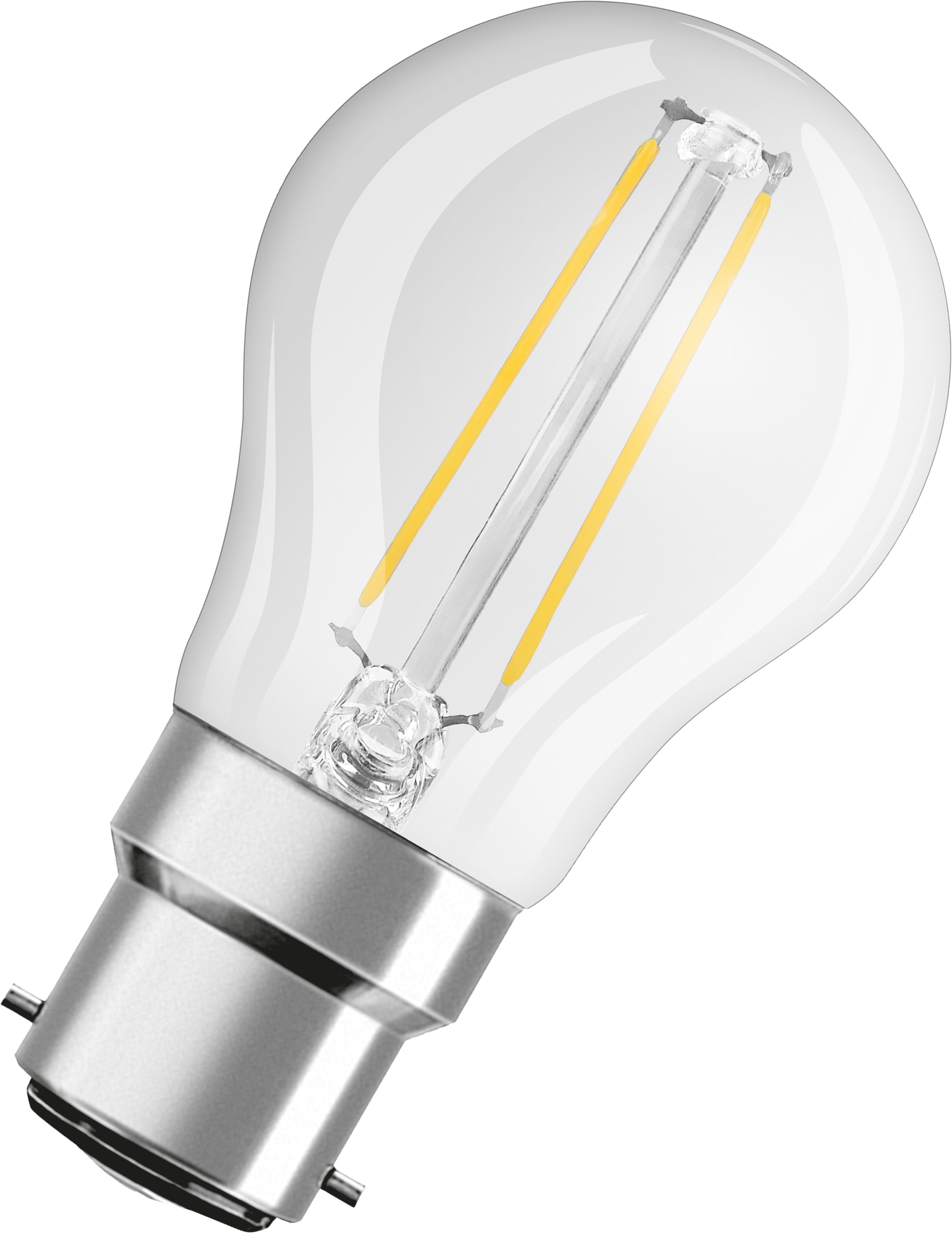 OSRAM Led-Lampe, B22d, 2,5W, 2700K, EEK: F, 250lm, Warmweiß Osram Led-Lampe, B22d, 2,5W, 2700K, EEK: F, 250lm, Warmweiß