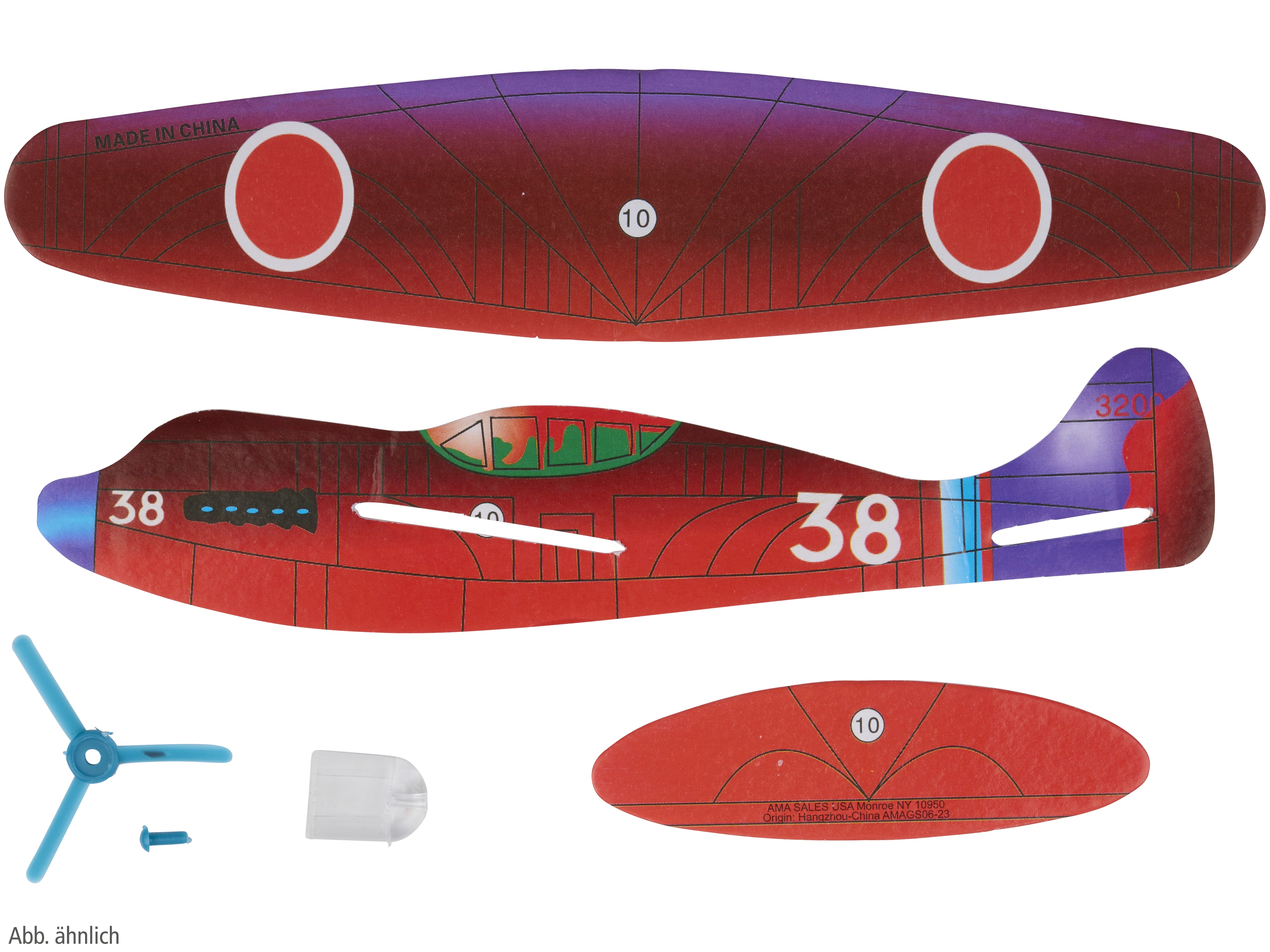 EDDY TOYS, Wurfgleiter, 190 mm