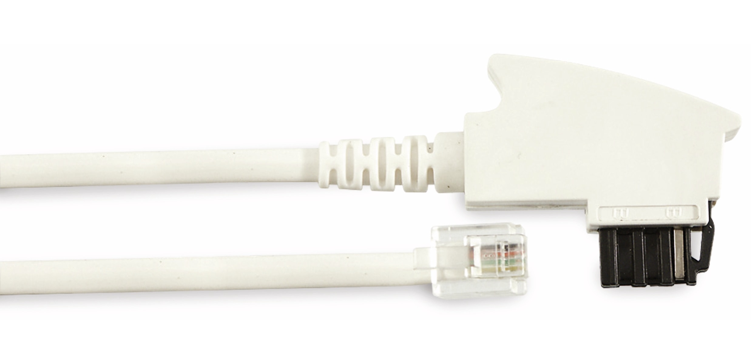 S-IMPULS Telefon-Anschlusskabel, TAE/F, weiß, 6 m S-IMPULS Telefon-Anschlusskabel, TAE/F, weiß, 6 m