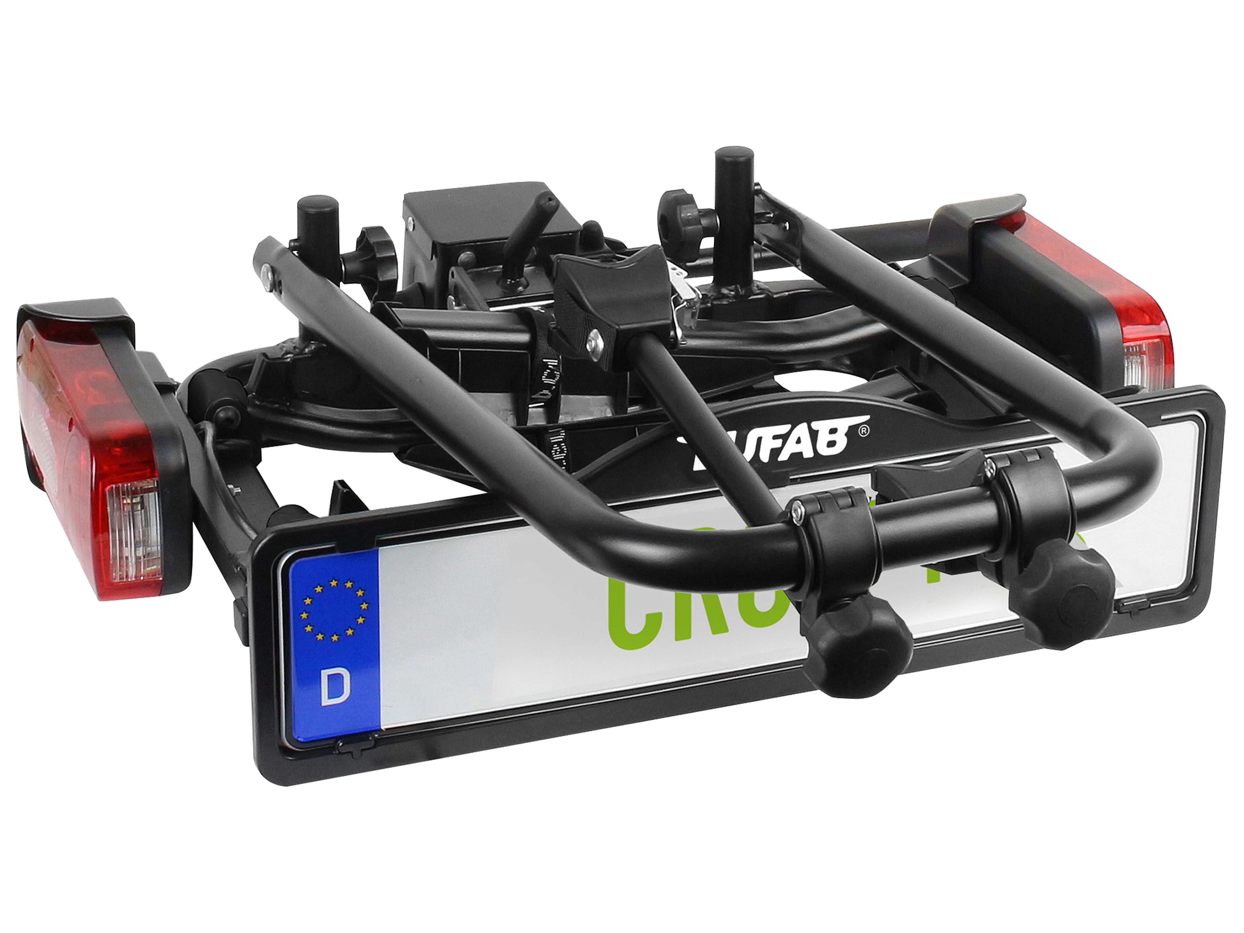 EUFAB Fahrradträger, CROW PLUS, 11582, für 2 Fahrräder
