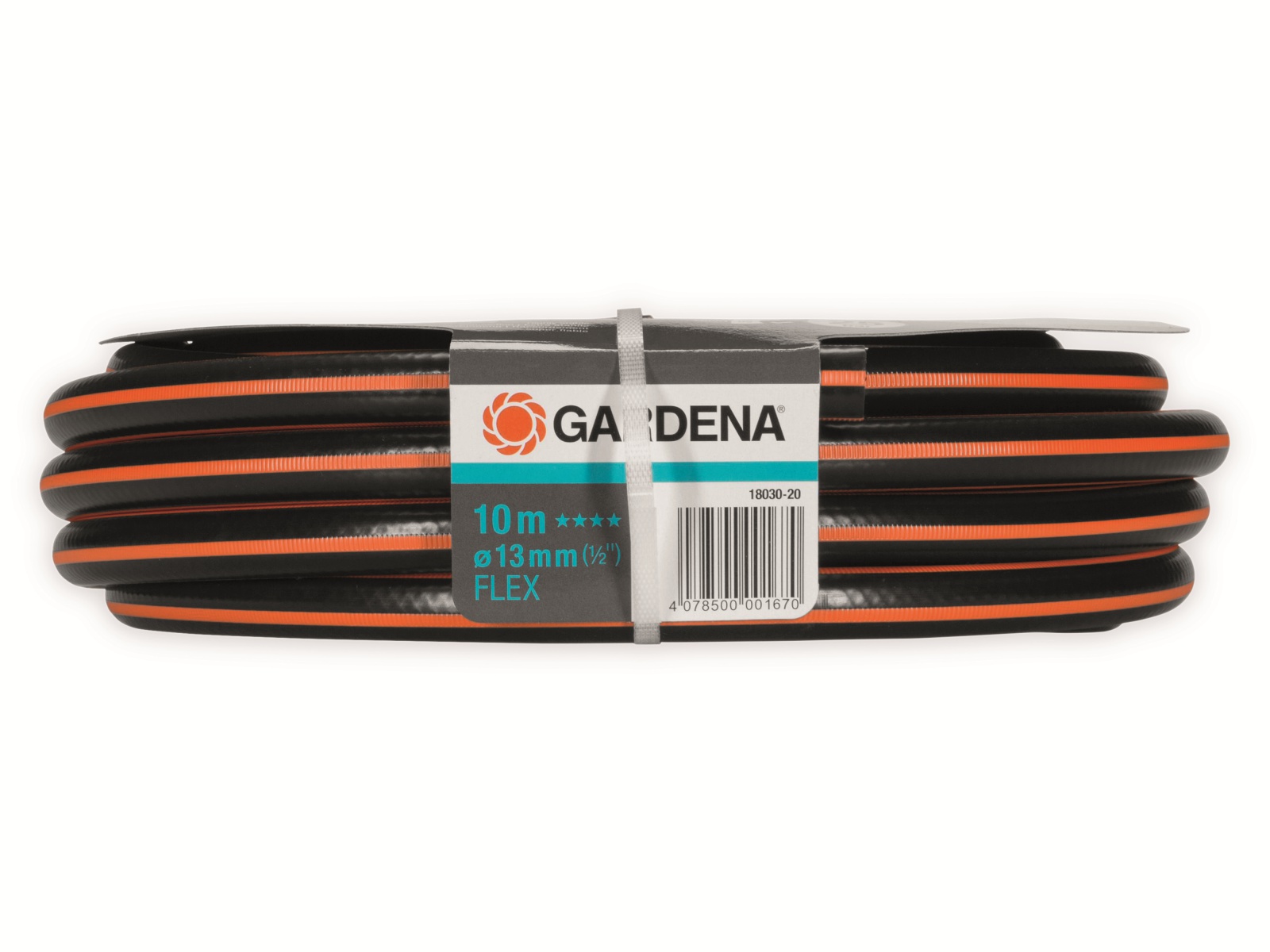 GARDENA Gartenschlauch 18030-20 Comfort FLEX, 10 m, 13 mm (1/2")
