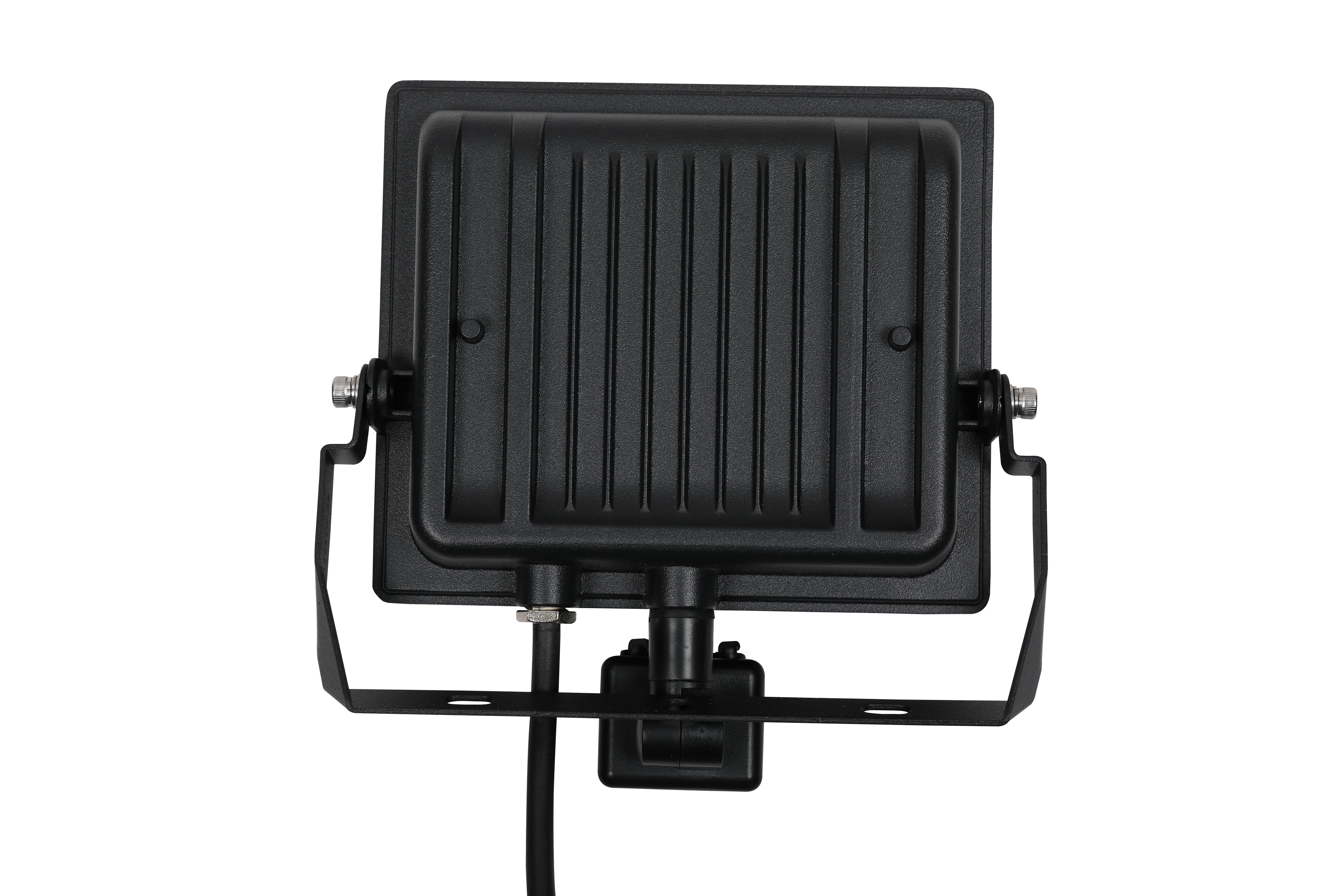 BLULAXA LED-Fluter mit Bewegungsmelder, EEK: F, 50W, 4300lm, 4000K, schwarz