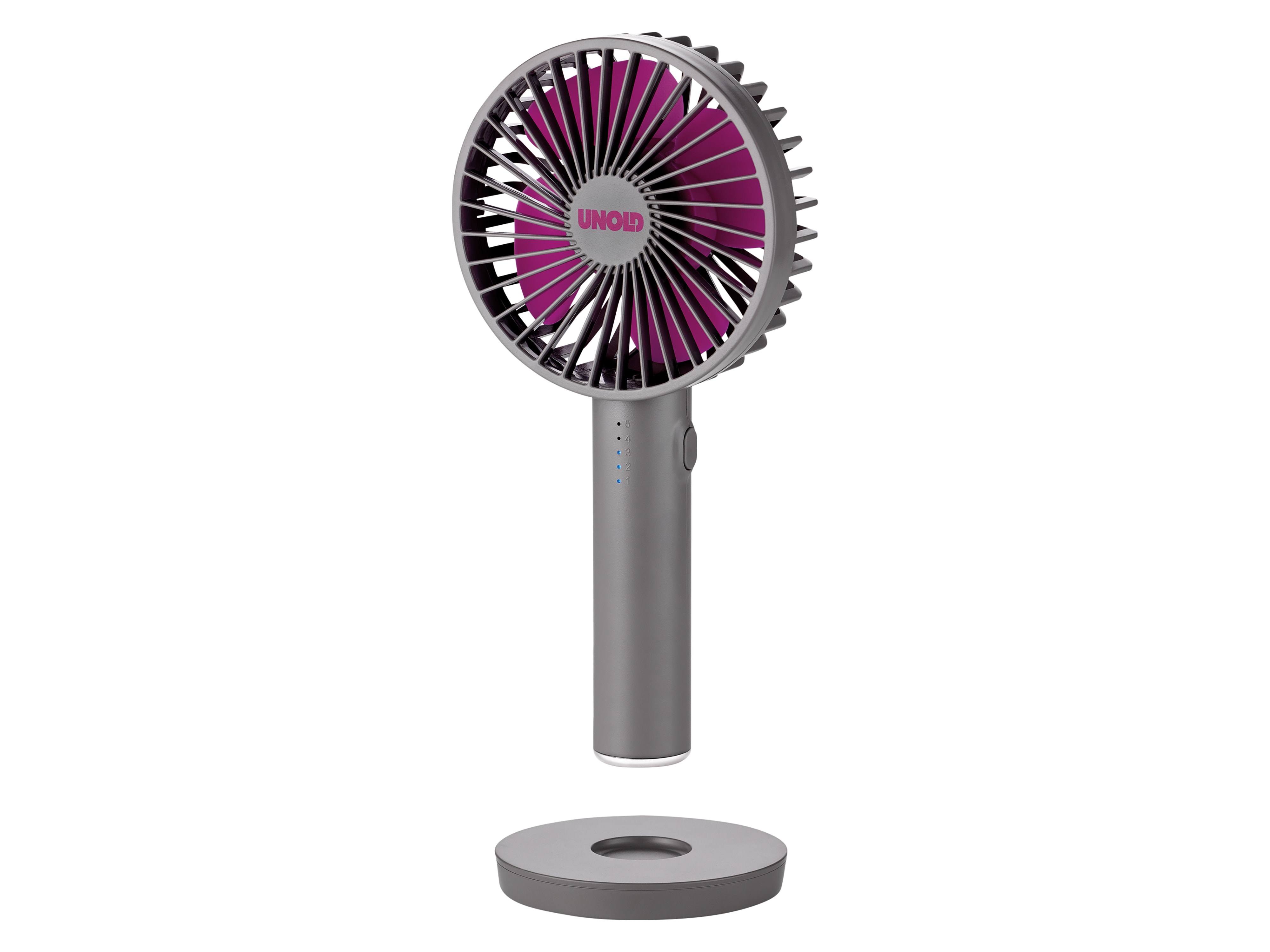 UNOLD USB-Handventilator 86620, Breezy ll, anthrazit