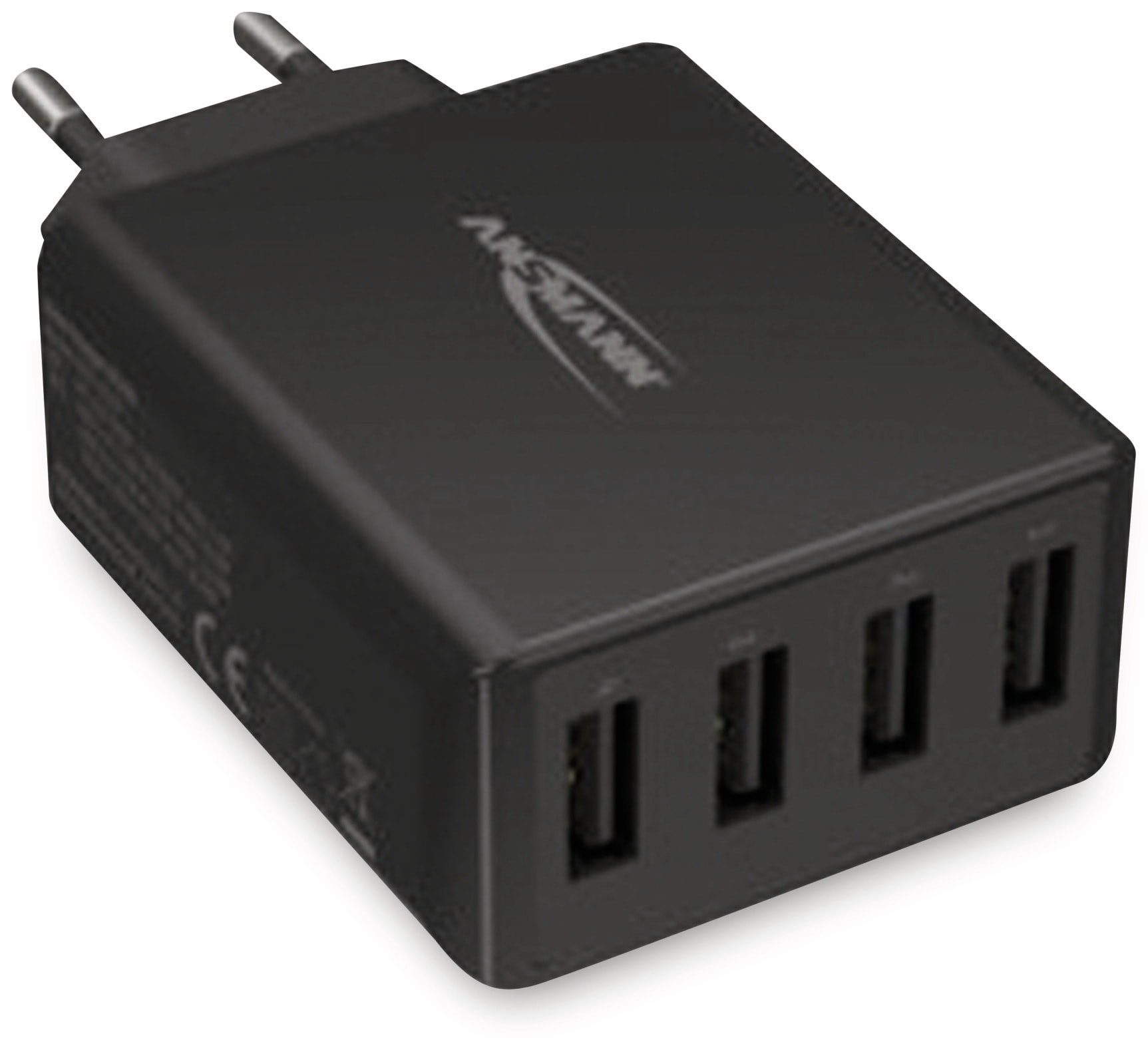 ANSMANN USB-Ladegerät HC430, 30 W, 5 V, 3 A, 4-Port, schwarz