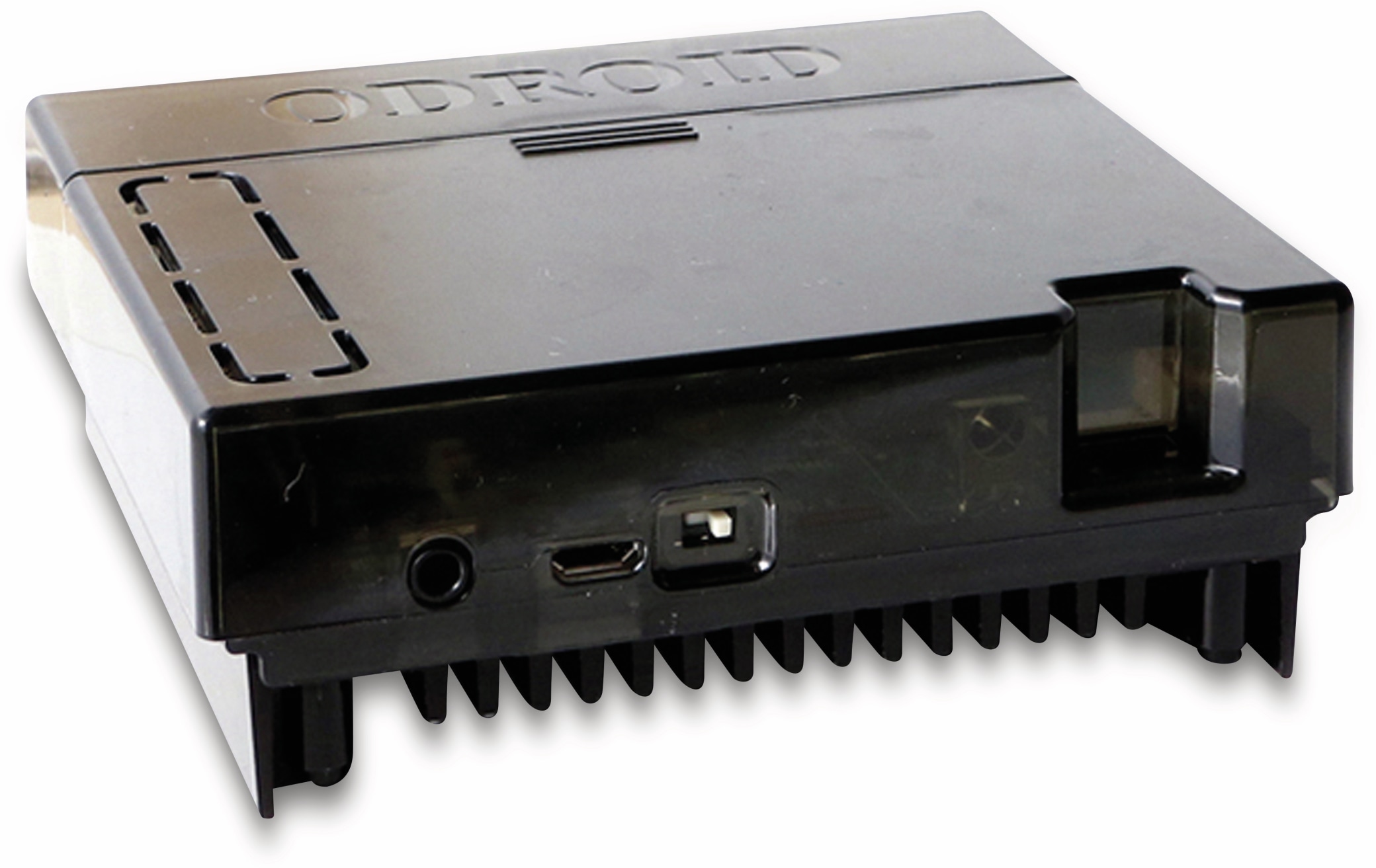 ODROID-N2 Gehäuse transparent - schwarz ODROID-N2 Gehäuse transparent - schwarz