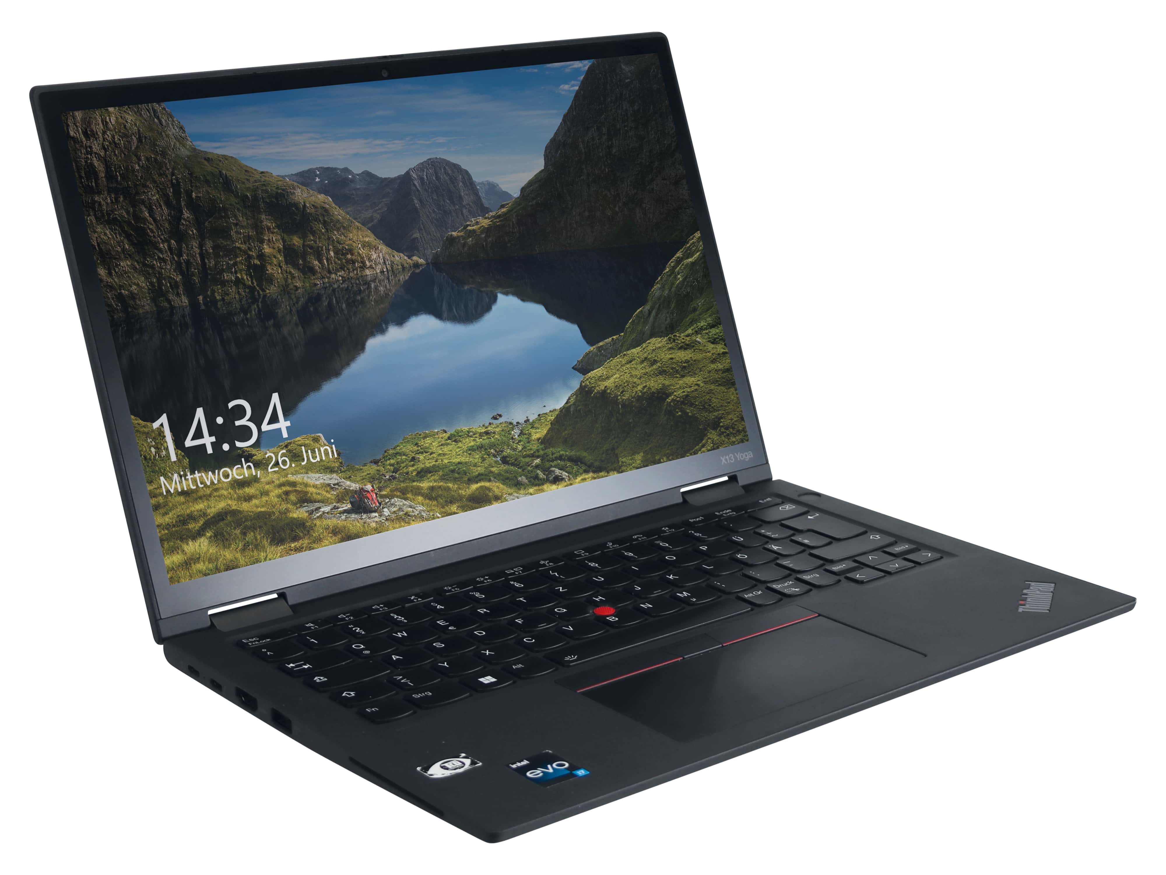 LENOVO Notebook Thinkpad X13 Yoga Gen3, 33,78 cm (13,3"), 16GB, 512GB, Win11Pro, refurbished