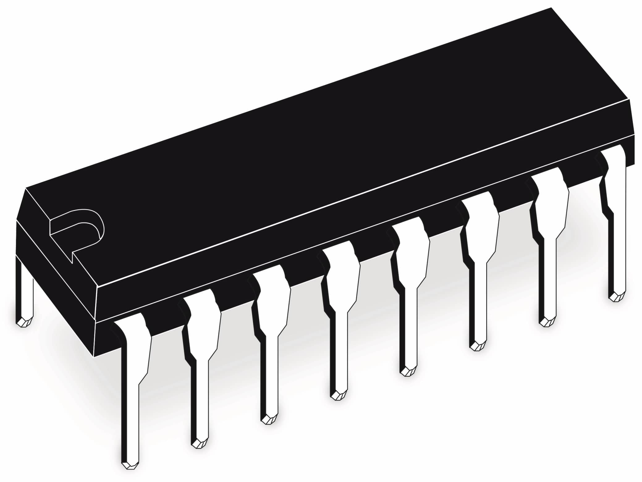 TEXAS INSTRUMENTS Dual 4Bit CD4015BE, TEXAS INSTRUMENTS Dual 4Bit CD4015BE,