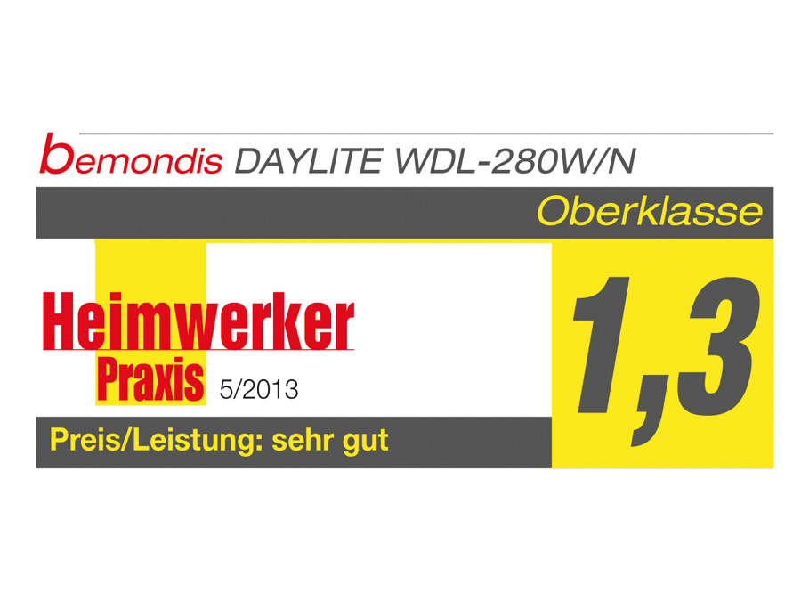 DAYLITE LED Wand- und Deckenleuchte WDL-280W/K, 21 W, 1950 lm