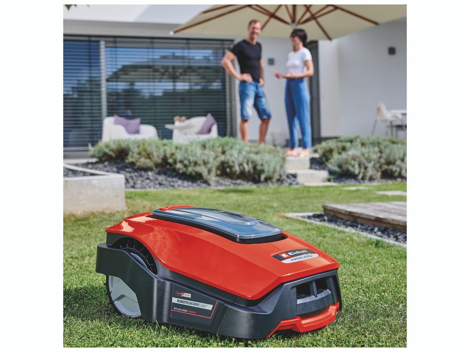 EINHELL Mähroboter FREELEXO + LCD Kit 900