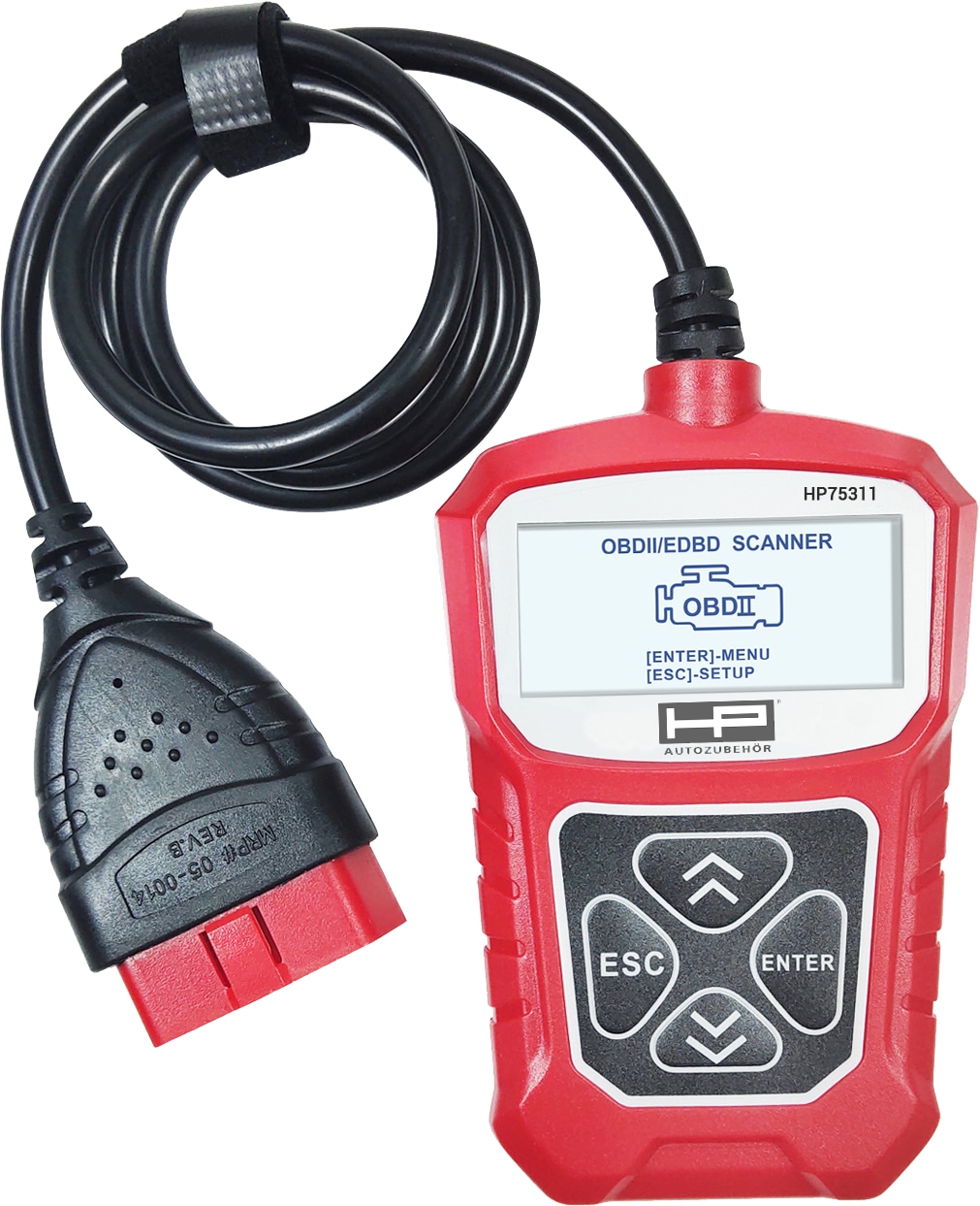 HP AUTOZUBEHÖR OBD II Diagnose Gerät 75311