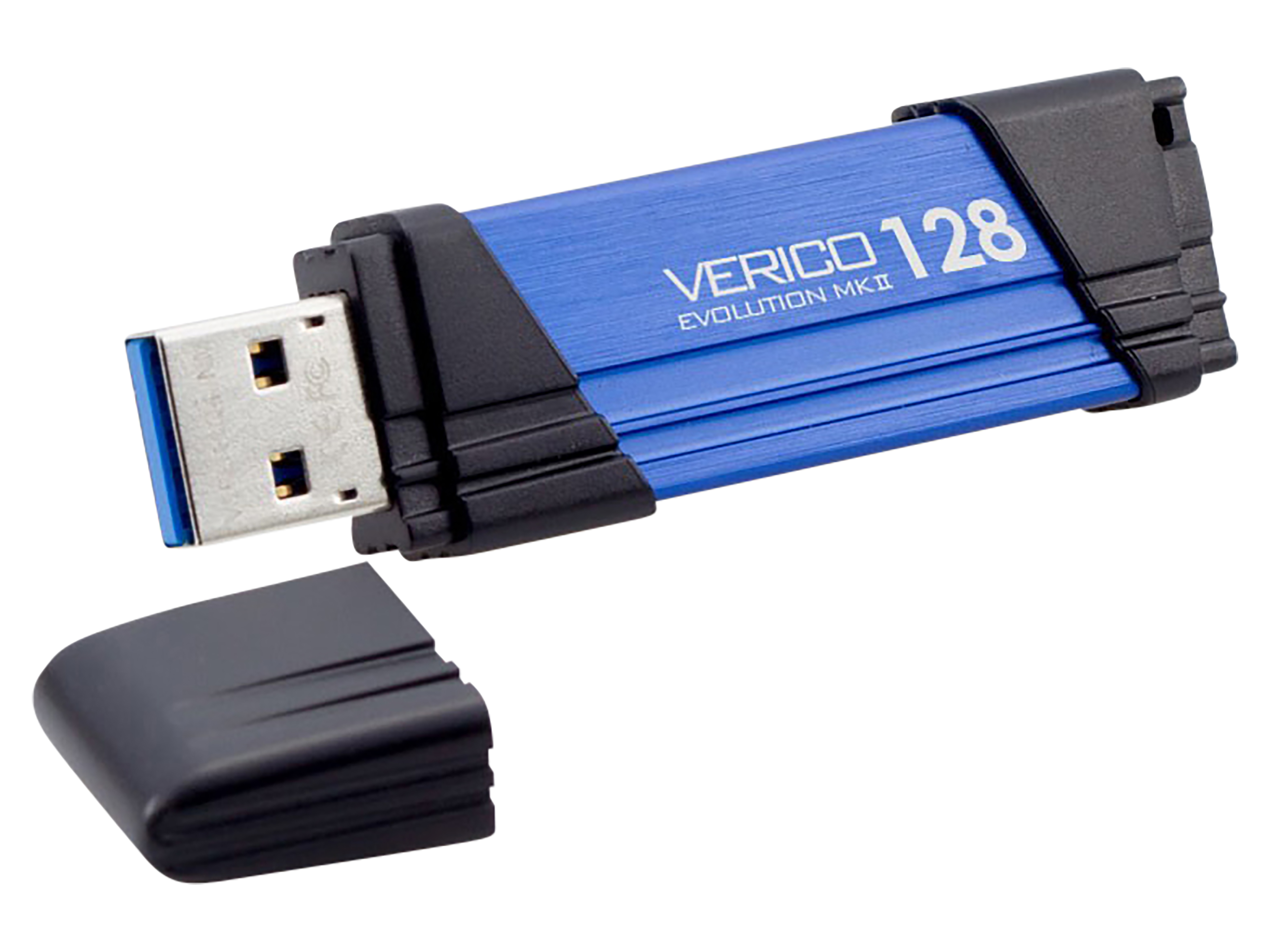 verico USB3.0 Stick Evolution MK-II, 128 GB, blau verico USB3.0 Stick Evolution MK-II, 128 GB, blau