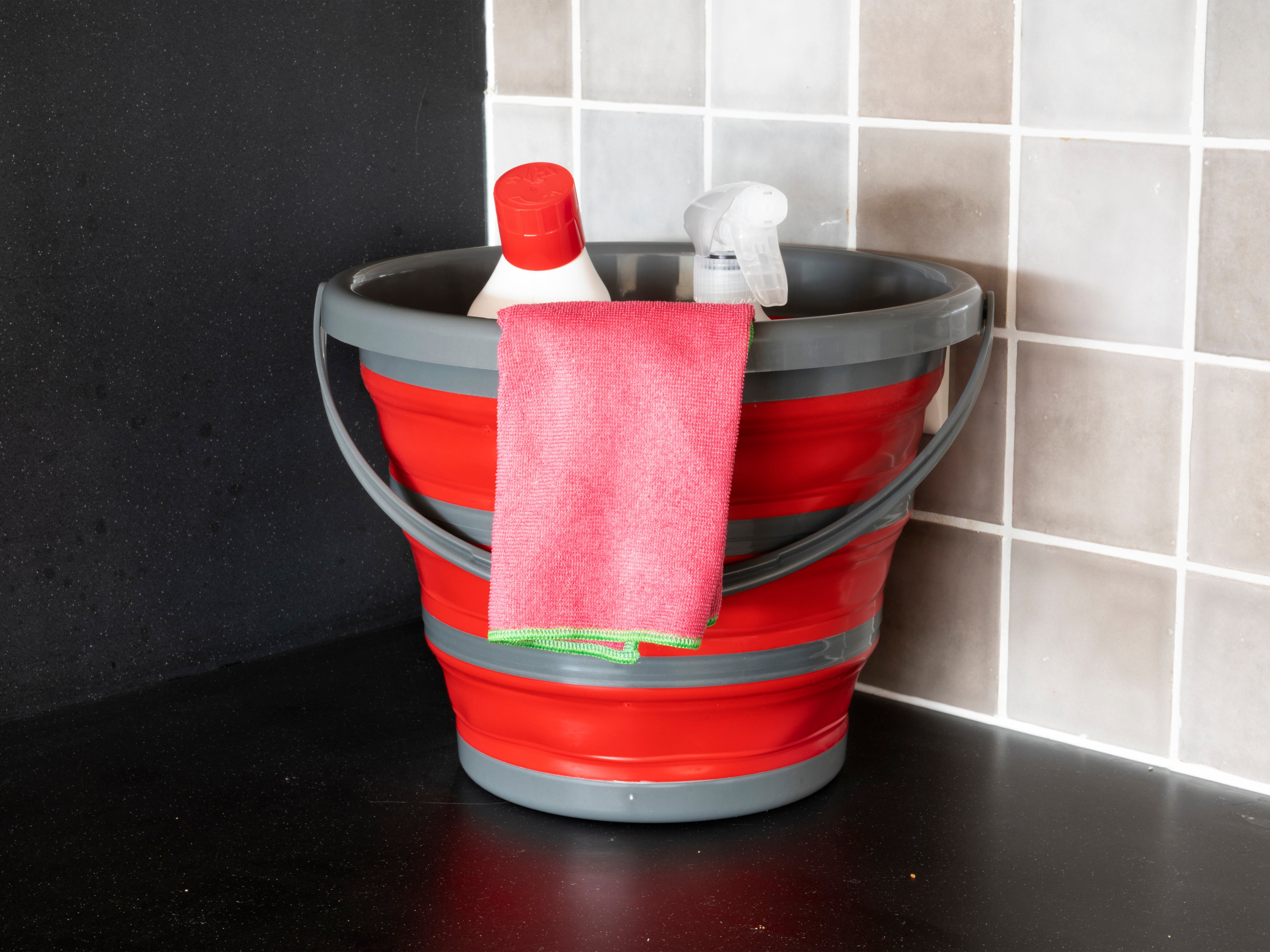 DIRT DEVIL Faltbarer Eimer, rechteckig, 17L
