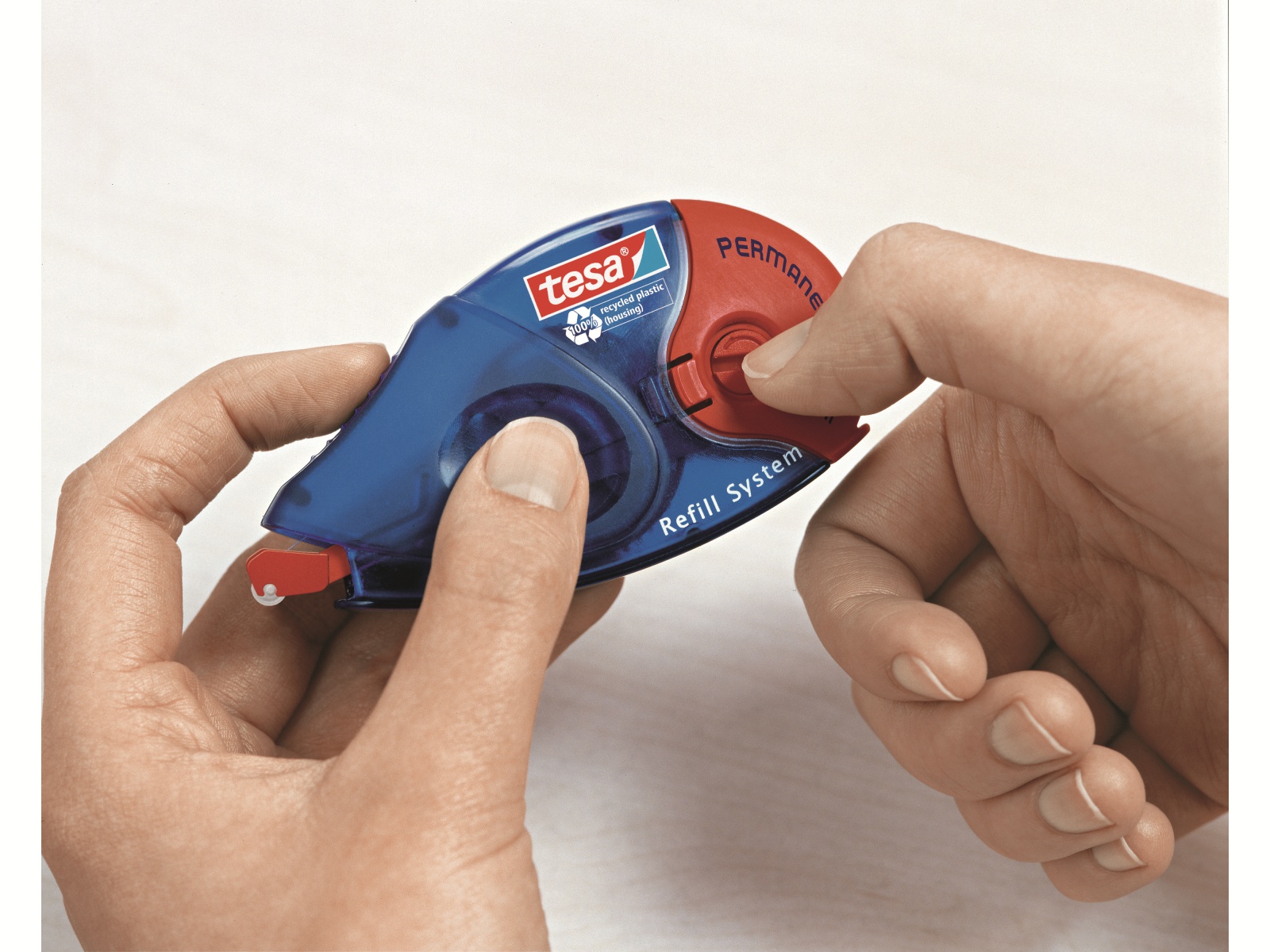 TESA ® Roller Kleben permanent ecoLogo®, Nachfüllroller, 14m:8,4mm, 59100-00005-06